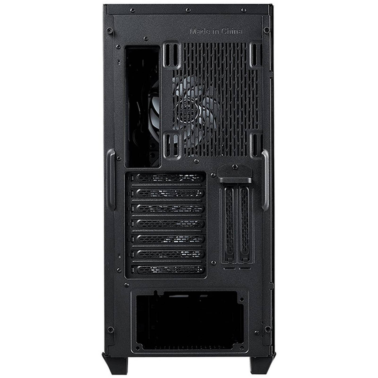Gabinete Gamer XPG CRUISERST E-ATX Media Torre 3 FAN Cristal Templado USB-C ARGB Negro CRUISERST-BKCWW 