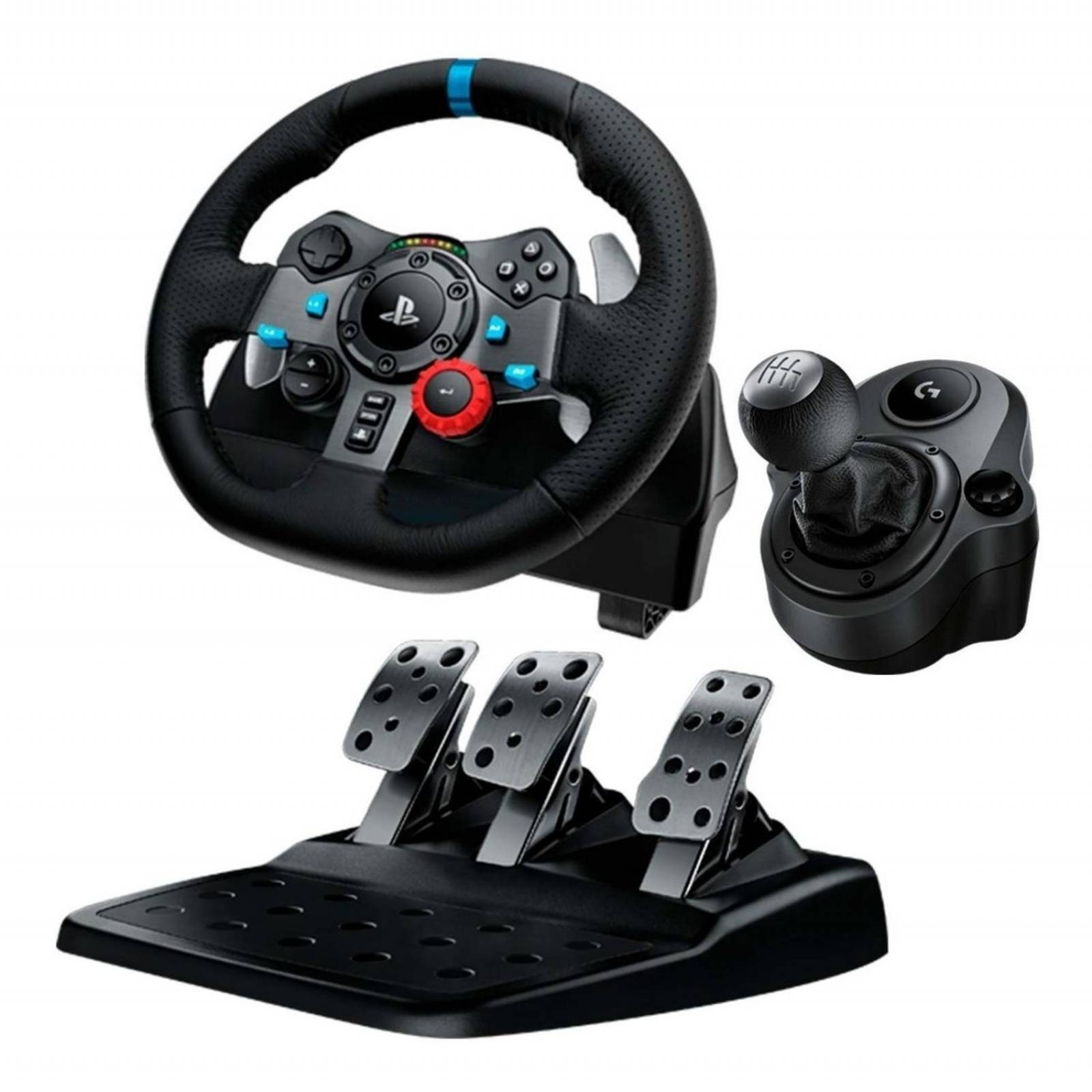 KIT Volante LOGITECH G29 Palanca Pedales PS5 PS4 PS3 PC G29SHI-028 