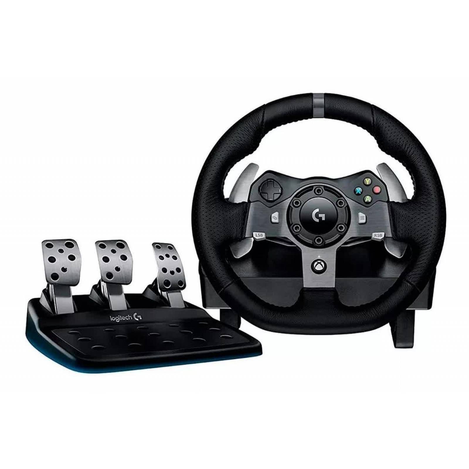 KIT Volante LOGITECH G920 Palanca Pedales Xbox Series X|S Xbox One PC PS5 G920SH-027 