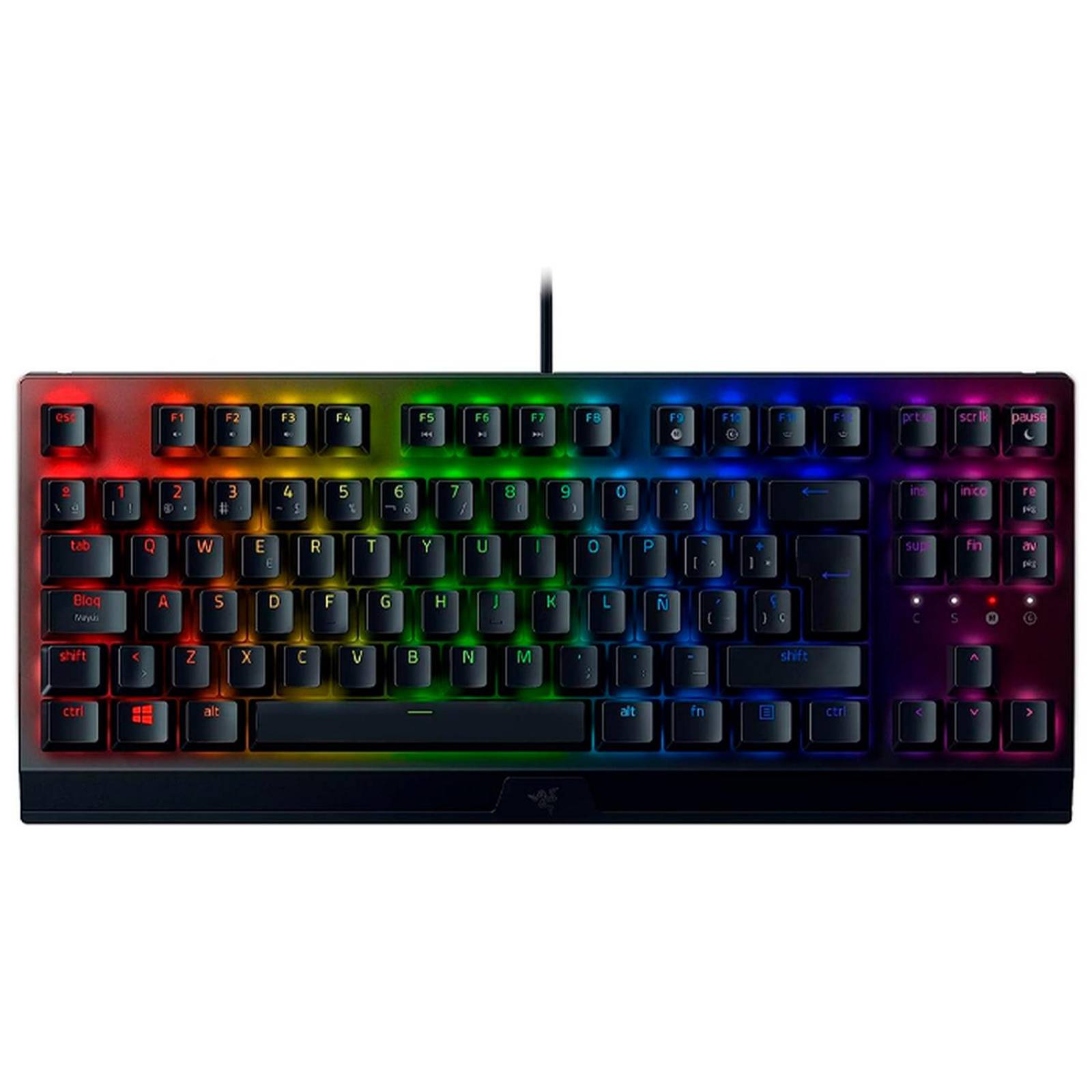 Teclado Gamer RAZER BlackWidow V3 RGB Switch Mecanico USB RZ03-03492300-R311 