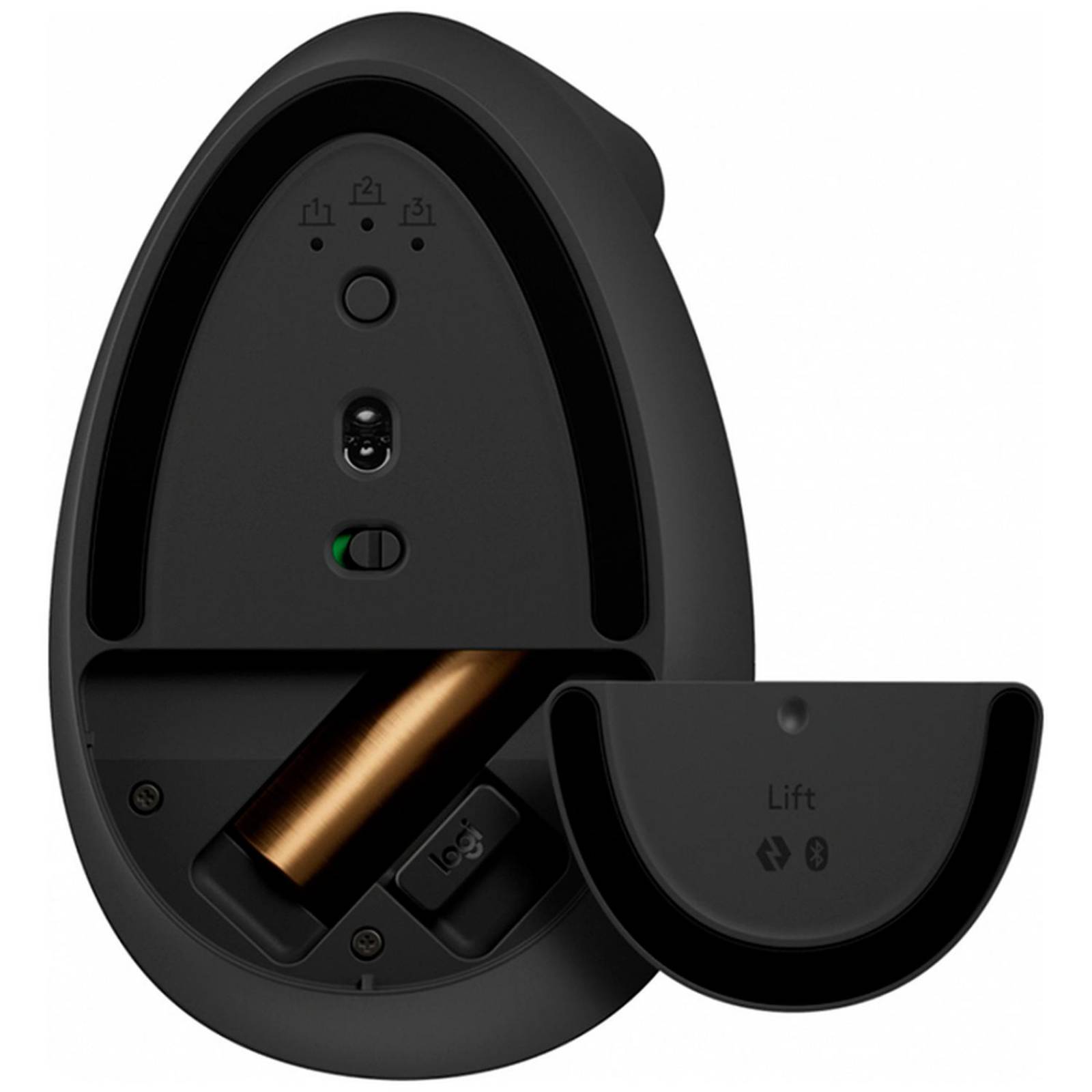 Mouse Inalambrico LOGITECH MX Vertical Bluetooth Ergonomico Negro 1000DPI 910-006466