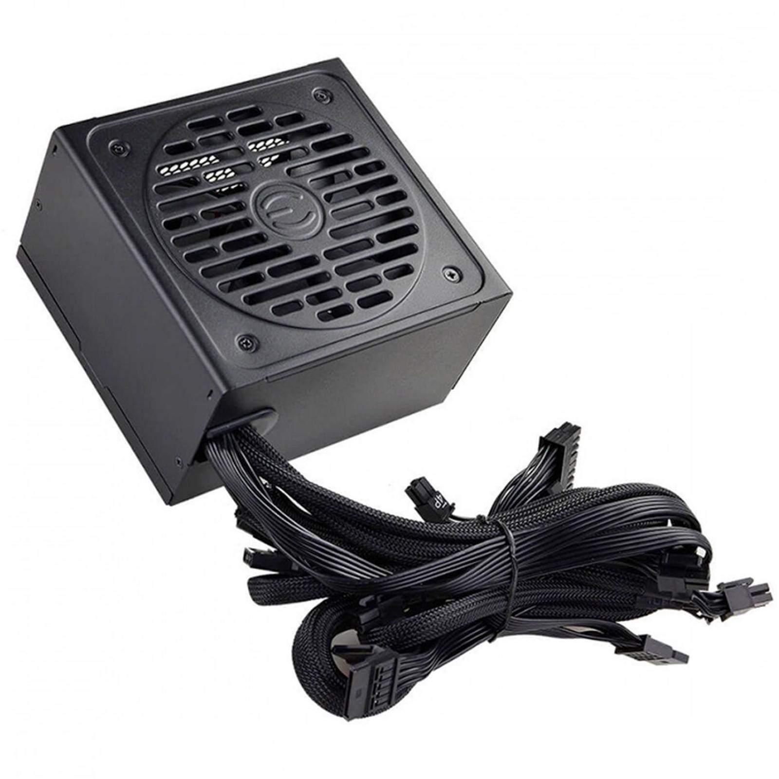 Fuente de Poder PC 600W Gamer EVGA 80 Plus Bronze 100-BV-0600-K1