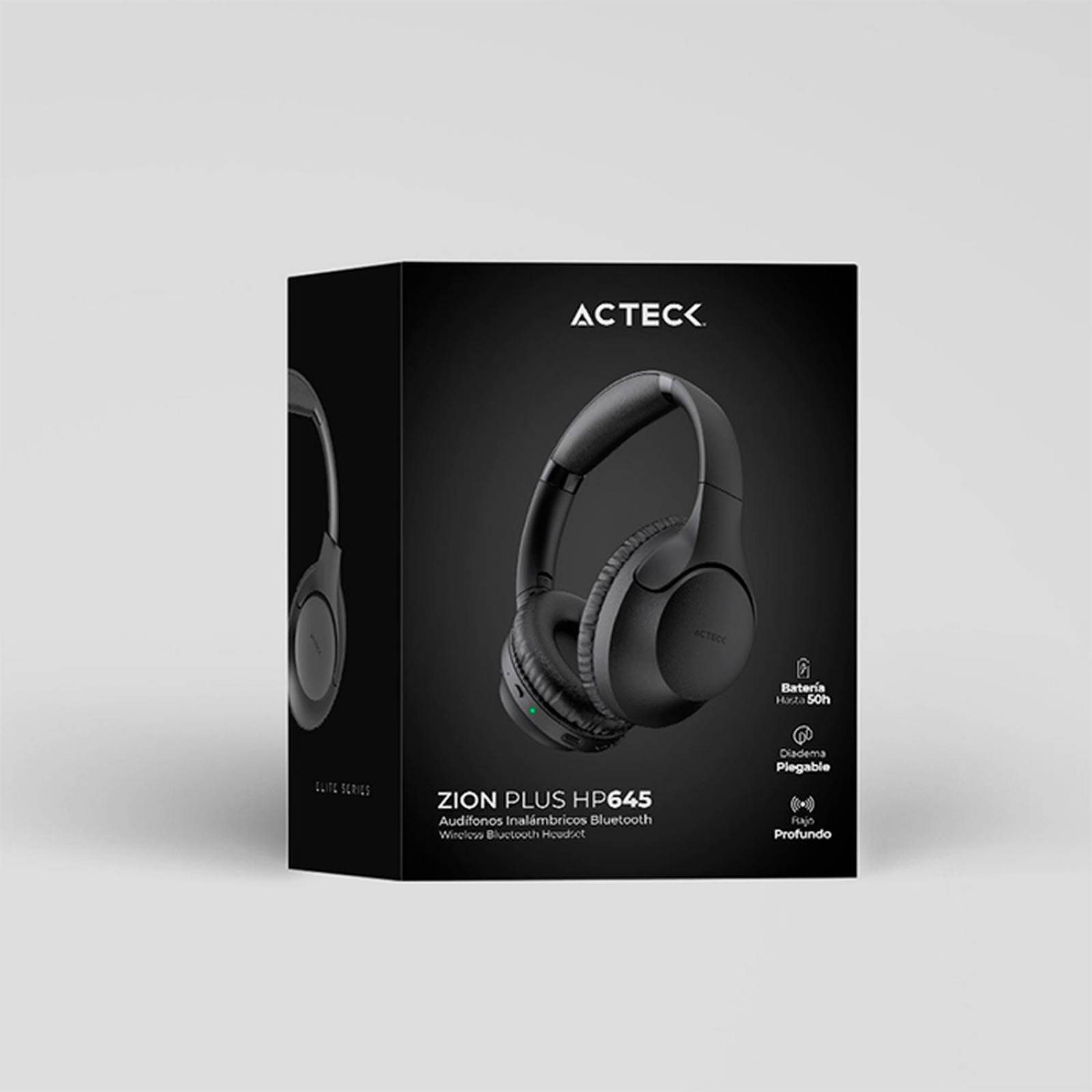 Auriculares Inalámbricos  Bluetooth® De Diadema Plegable Negro