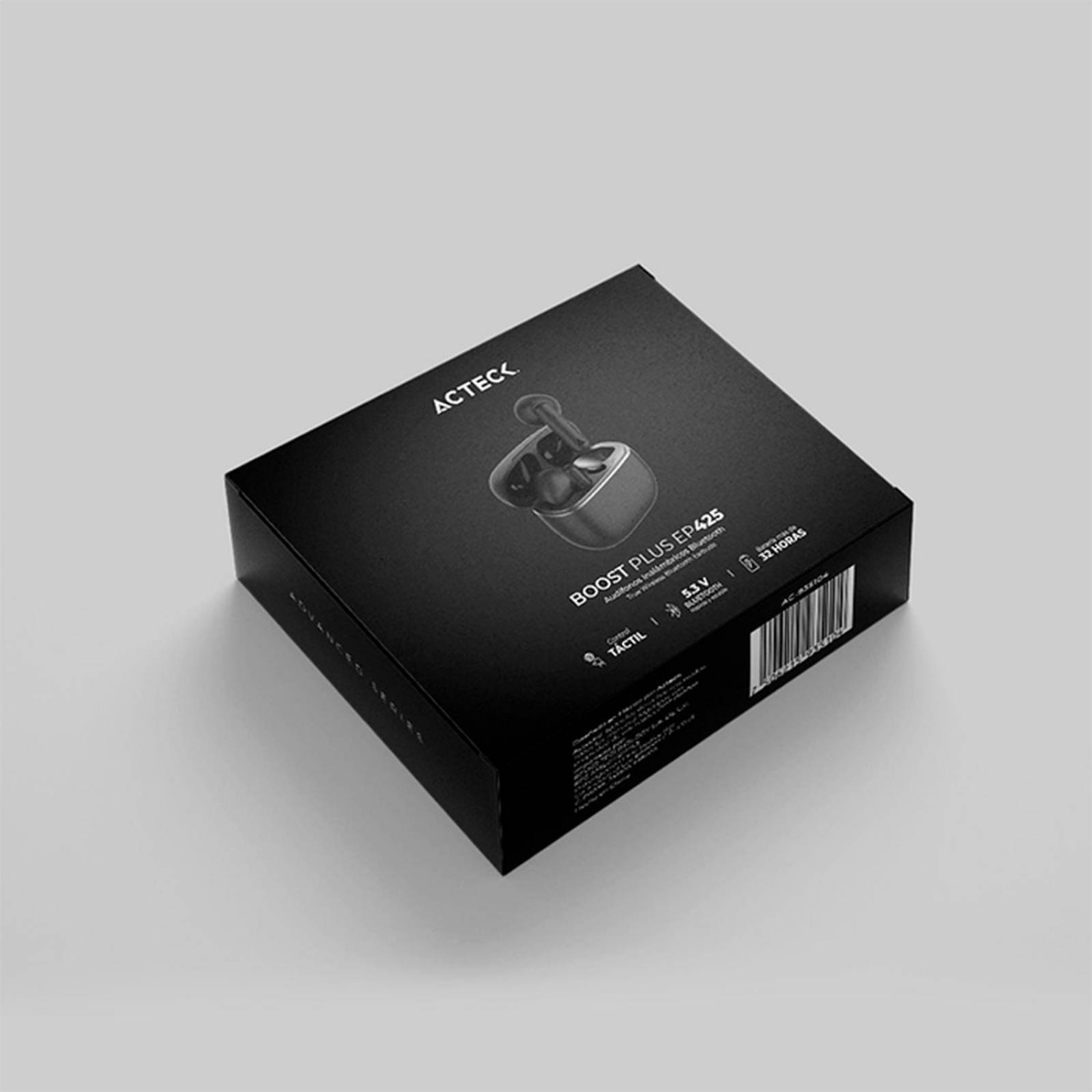 Audifonos ACTECK BOOST PLUS EP425 Inalambricos Bluetooth Negro AC-935104 