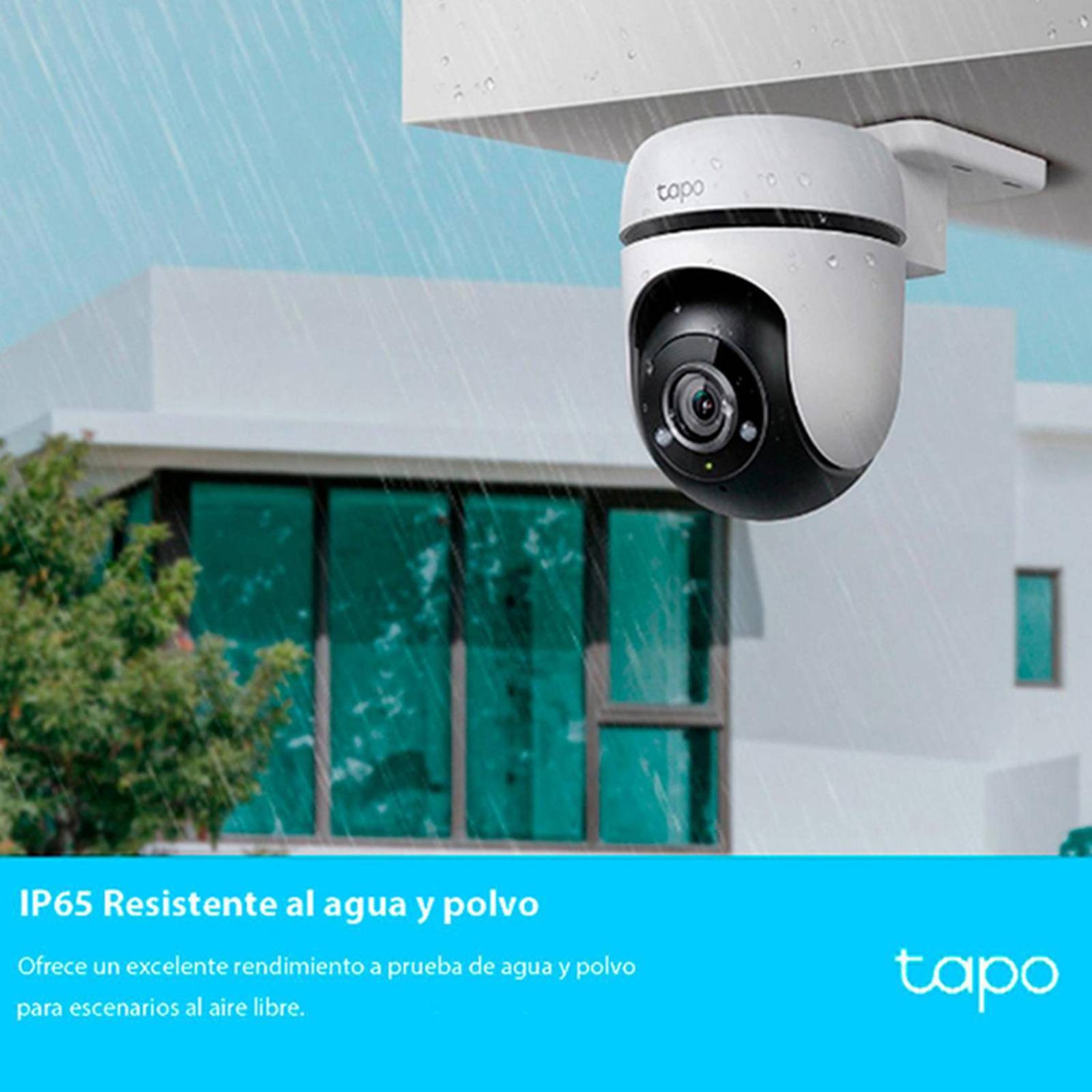 Kit 2 Camaras Vigilancia WiFi TP-LINK TAPO C500 exterior + C200 interior Full HD rotacion 360 