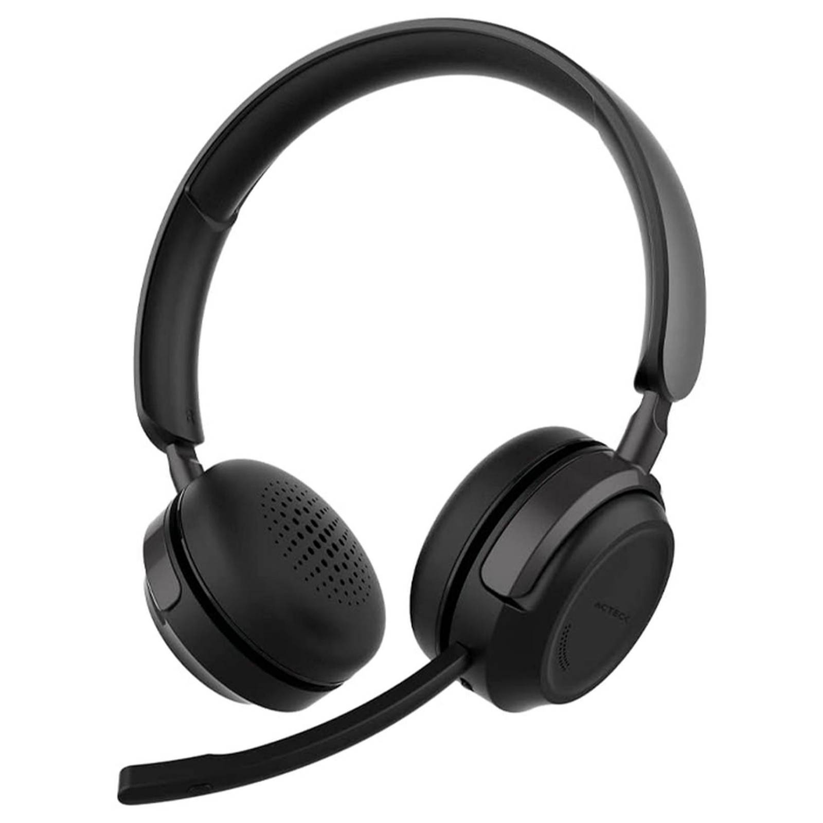Audifono Diadema para Call Center ACTECK CENTRIC PRO HN660 Inalambrico Negro AC-935302 