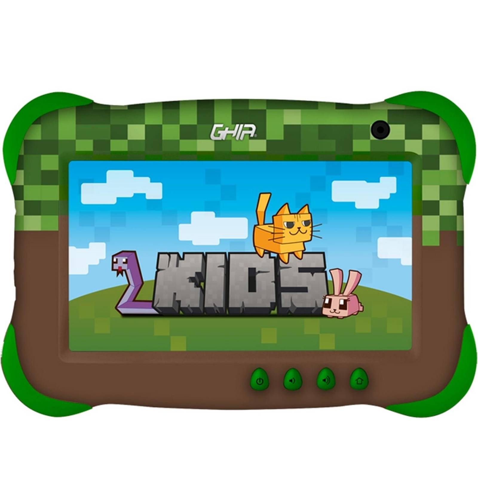 Tablet 7 Pulgadas GHIA Kids 2GB 32GB WiFi Android 13 GK133M2 Minecraft 