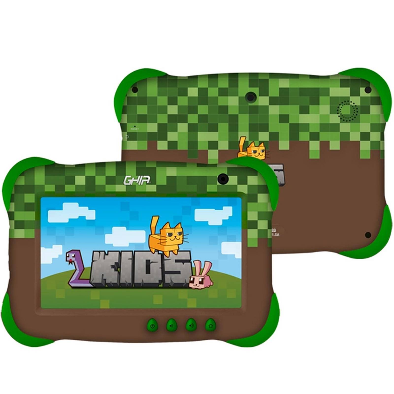 Tablet 7 Pulgadas GHIA Kids 2GB 32GB WiFi Android 13 GK133M2 Minecraft 