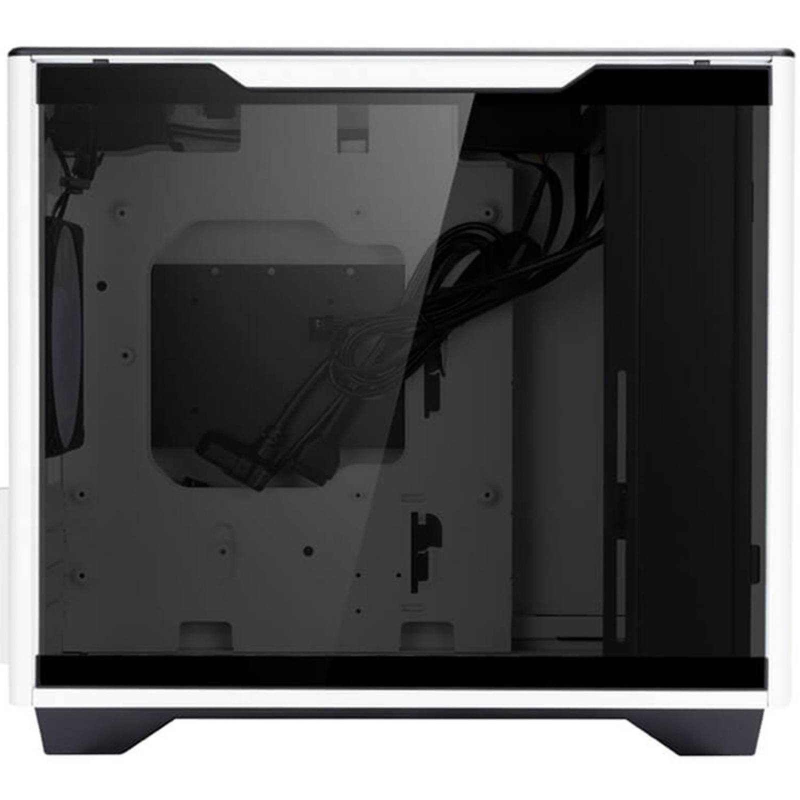 Gabinete Gamer IN WIN A3 Micro ATX Mini Torre 1 Fan Cristal Templado USB-C Blanco 