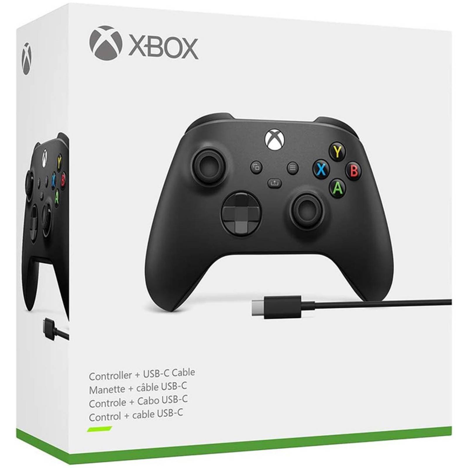 Control XBOX ONE MICROSOFT Inalámbrico + Cable USB-C 1V8-000016