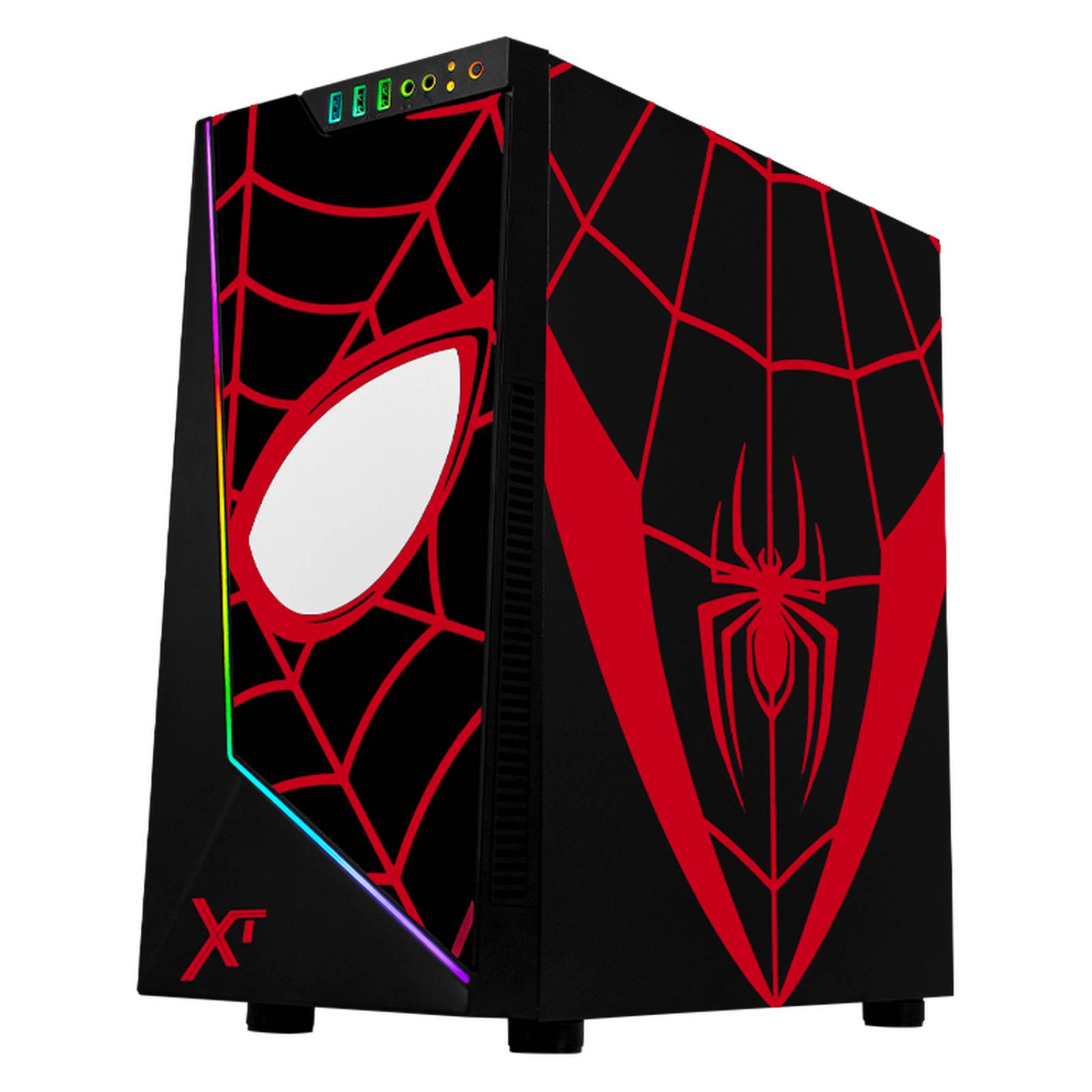 Xtreme PC Gaming AMD Radeon RX 7600 Ryzen 7 5700G 32GB SSD 500GB 3TB WIFI Spiderman 