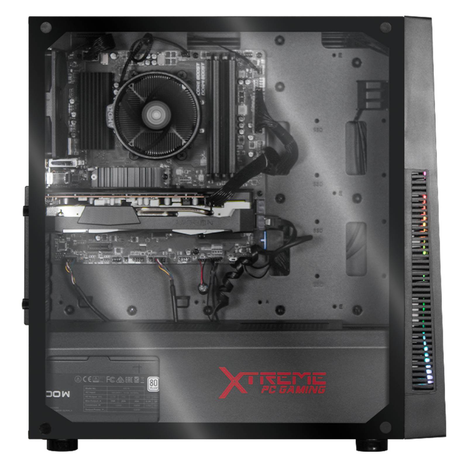 Xtreme PC Gaming AMD Radeon RX 7600 Ryzen 7 5700G 32GB SSD 500GB 3TB WIFI Spiderman 