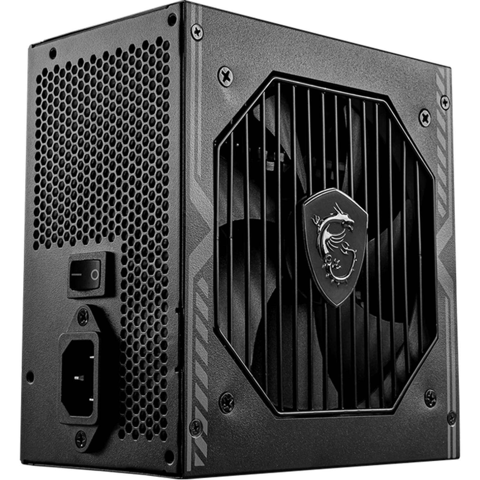 Fuente de Poder PC Gamer 550W MSI 80 Plus Bronze MAG A550BN 