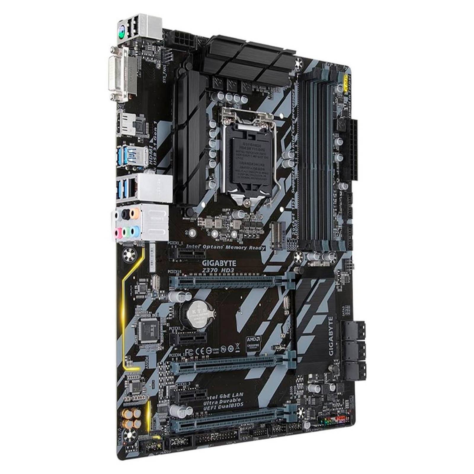 Tarjeta Madre GIGABYTE Z370 HD3 Intel 1151 DDR4 ATX