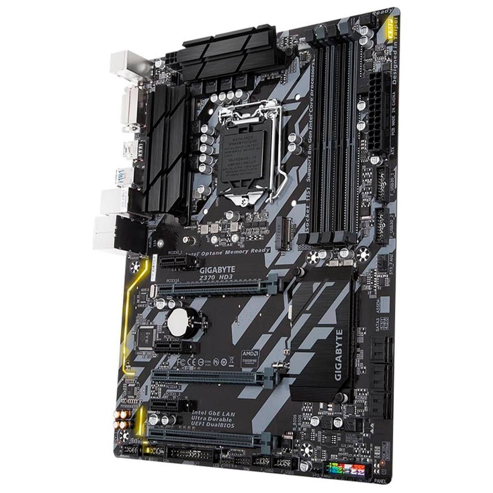 Tarjeta Madre GIGABYTE Z370 HD3 Intel 1151 DDR4 ATX