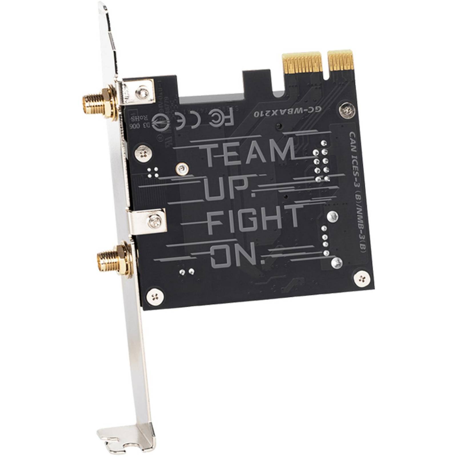 Tarjeta de Red AORUS Intel WI-FI 6E AX210 2400Mbps PCIe + Bluetooth 5.2 