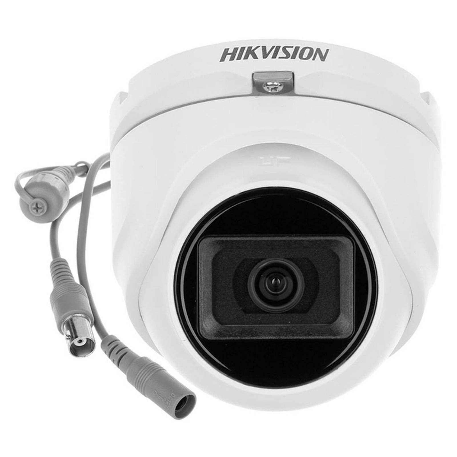 Camara de Vigilancia HIKVISION TURBOHD 5MP Turret IR Lente 2.8 mm Exterior IP67 DS-2CE76H0T-ITMF 