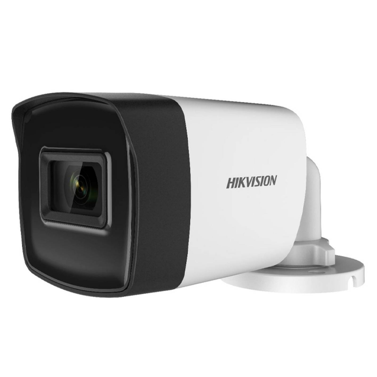 Camara de Vigilancia HIKVISION TURBOHD 5MP Tipo Bullet SMART IR Exterior IP67 Giro 360 grados DS-2CE 