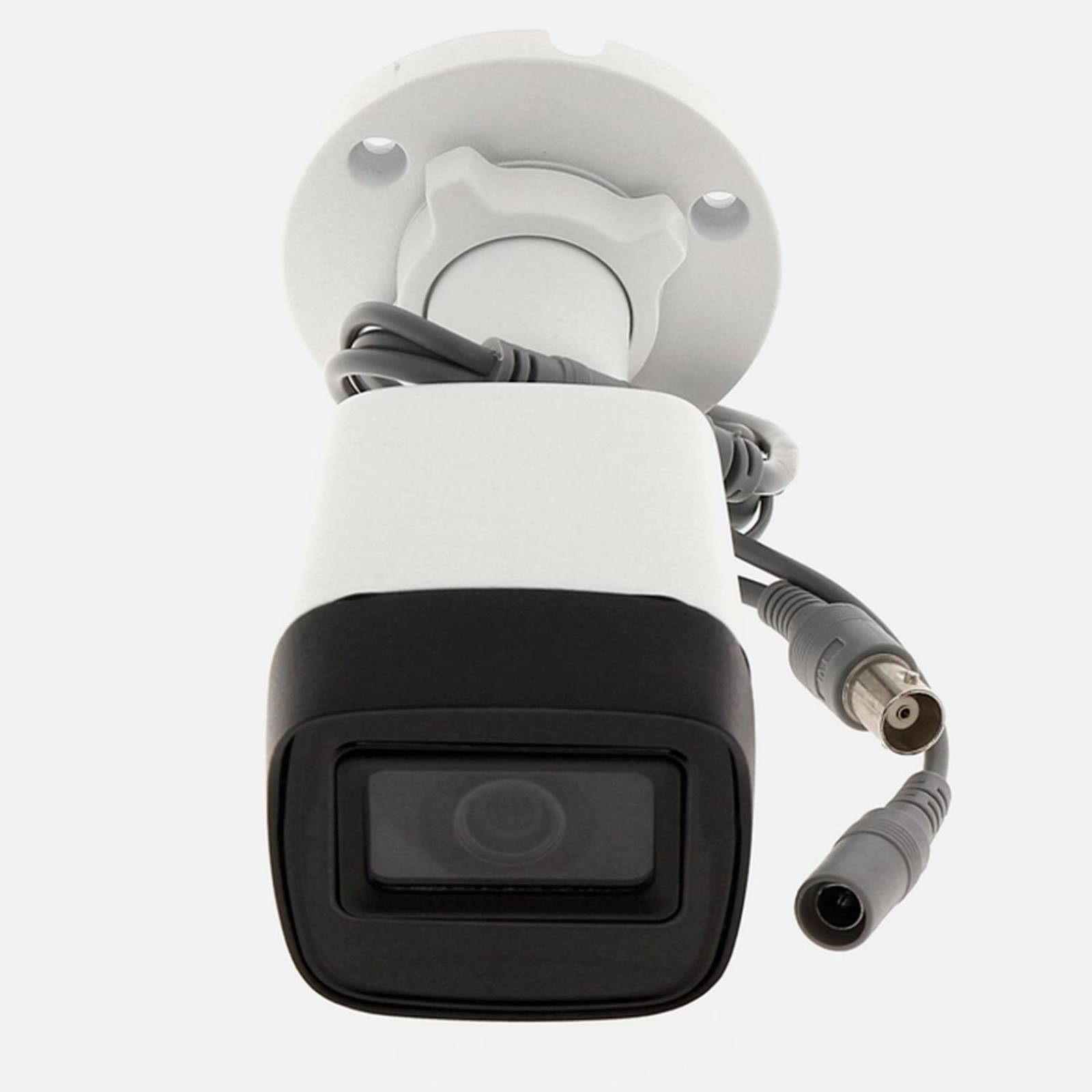 Camara de Vigilancia HIKVISION TURBOHD 5MP Tipo Bullet SMART IR Exterior IP67 Giro 360 grados DS-2CE 