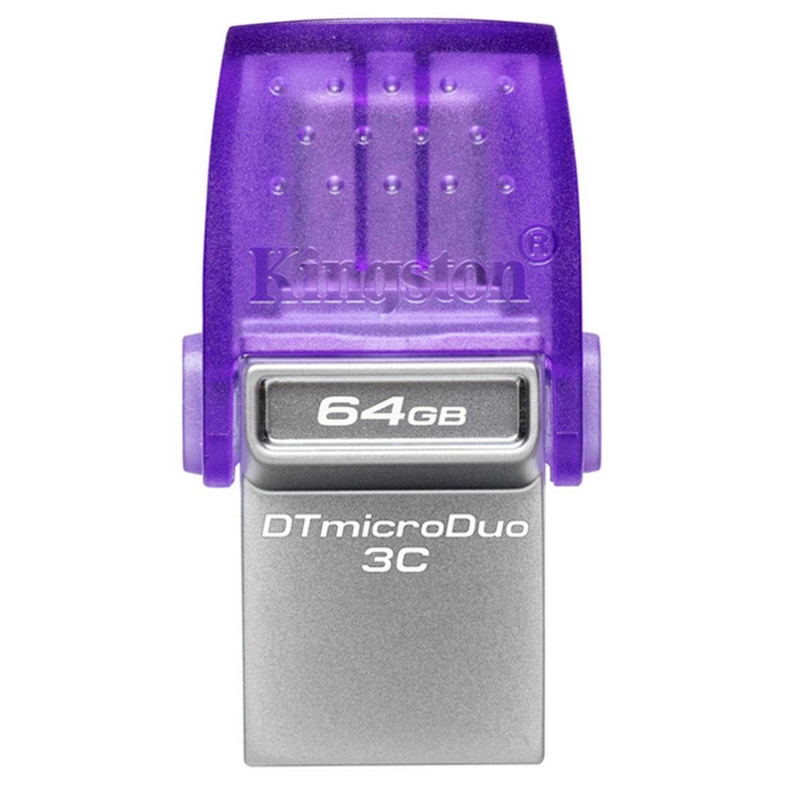 Memoria USB 64GB KINGSTON DataTraveler MicroDuo 3C USB A/C 200 MB/s DTDUO3CG3/64 