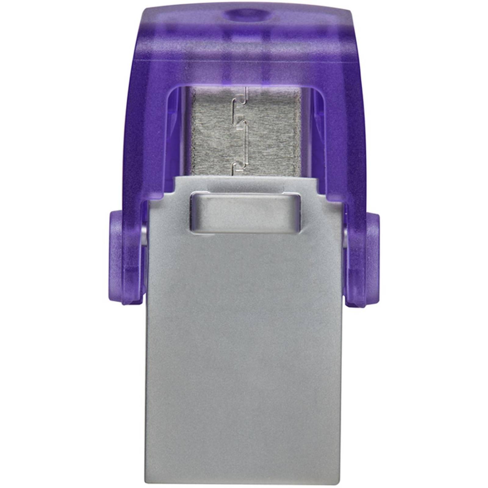 Memoria USB 64GB KINGSTON DataTraveler MicroDuo 3C USB A/C 200 MB/s DTDUO3CG3/64 