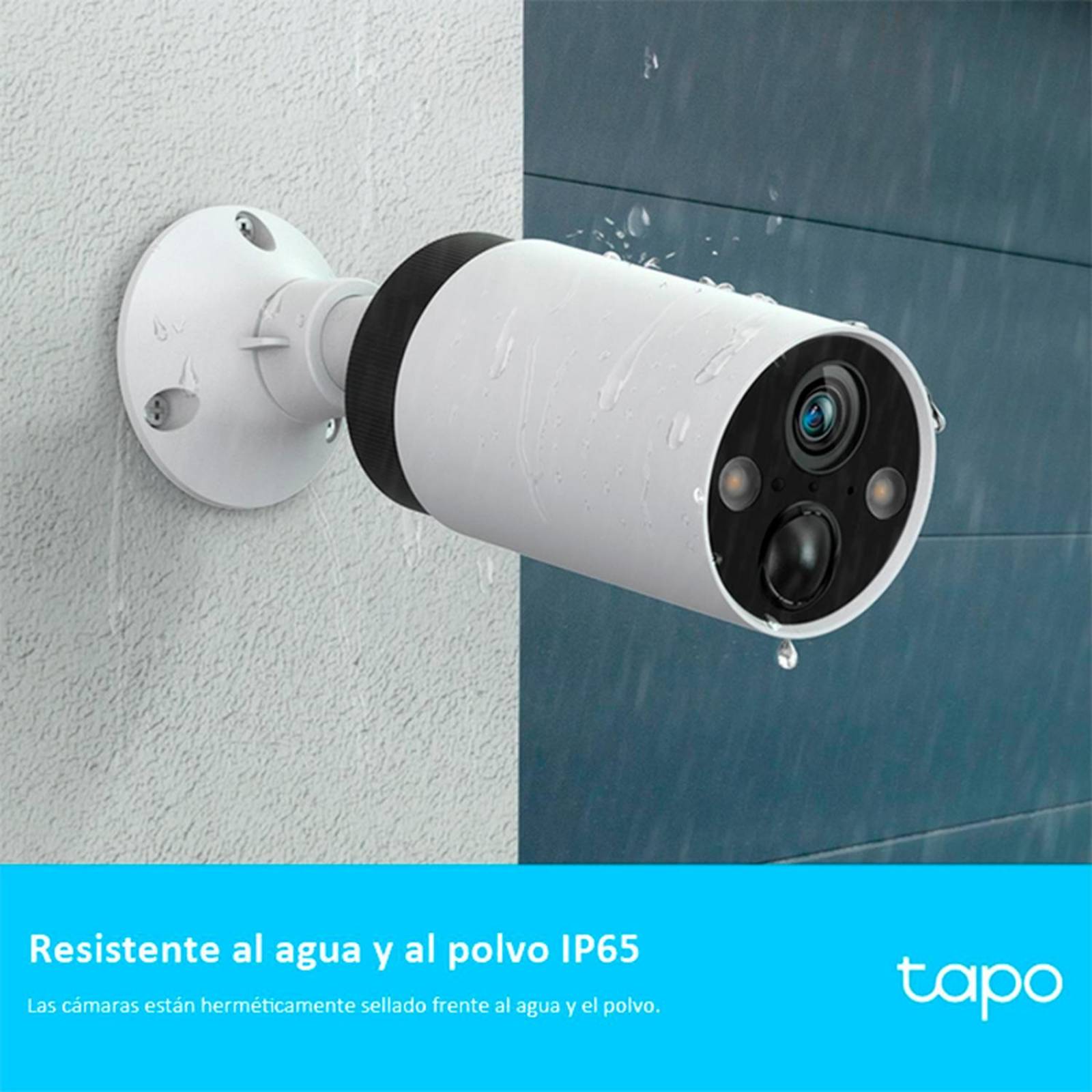 Camara de Seguridad WiFi TP-LINK TAPO C420S1 2K Exterior hasta 1 semana de respaldo en grabación 