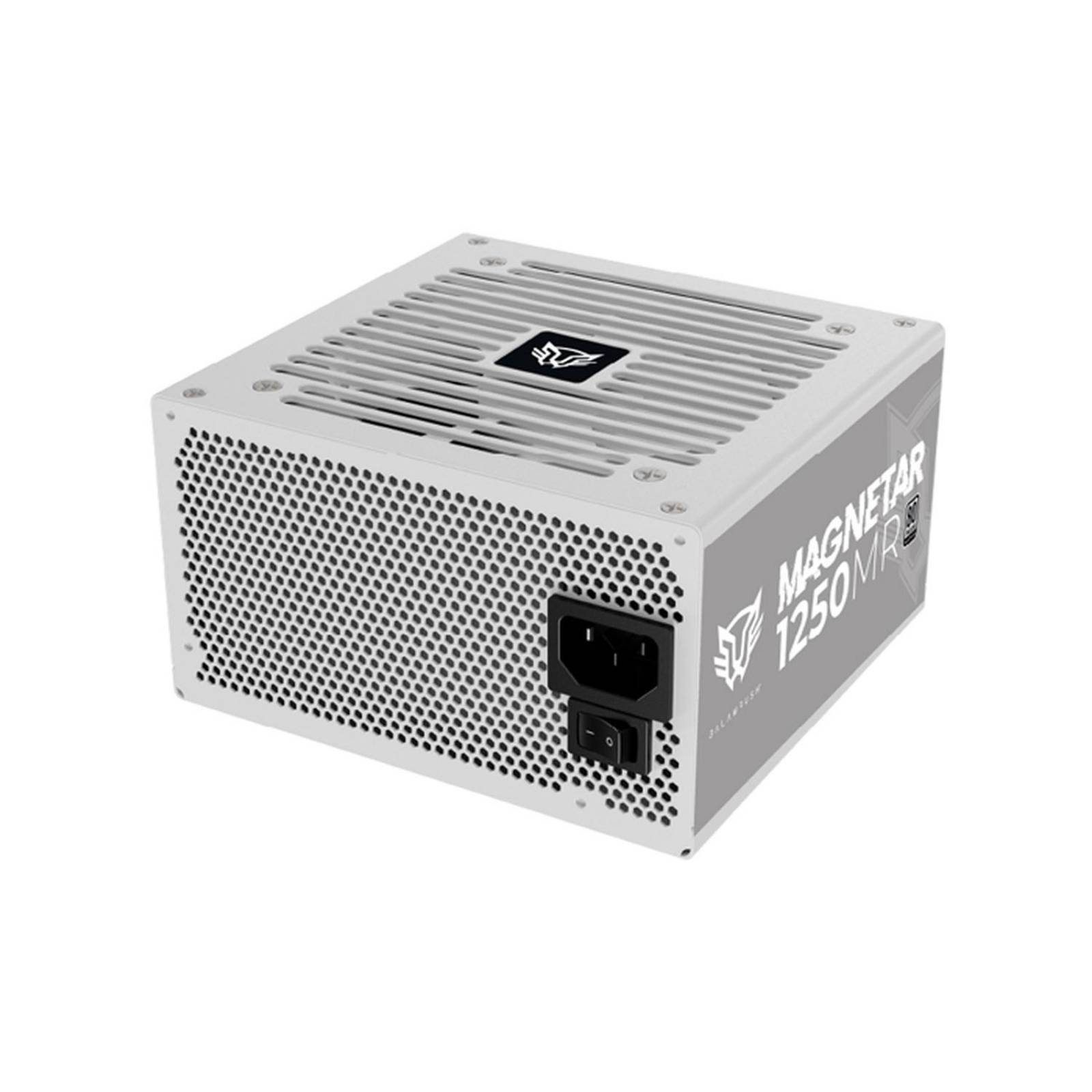 Fuente de Poder PC 1250W Gamer BALAM RUSH MAGNETAR 1250MR 80 Plus Platinum Modular Blanco BR-937627