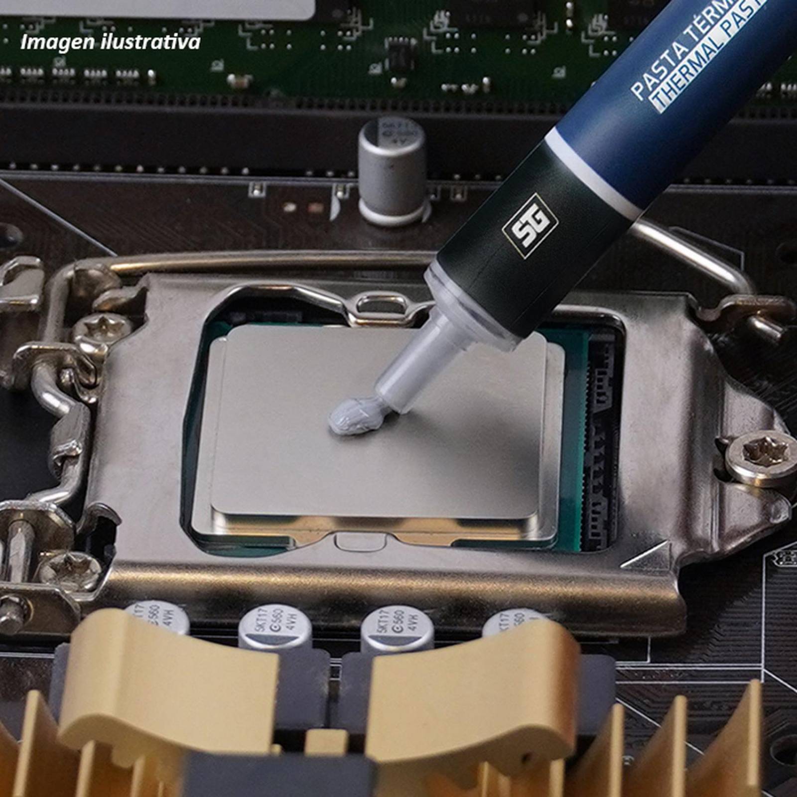 Pasta Termica VORAGO START THE GAME 3G Aplicador TP100 