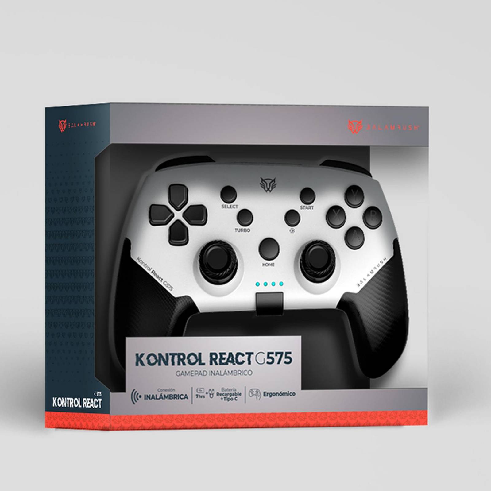 Gamepad BALAM RUSH KONTROL REACT G575 Inalambrico Pc Android PS3 PS4 BR-936927