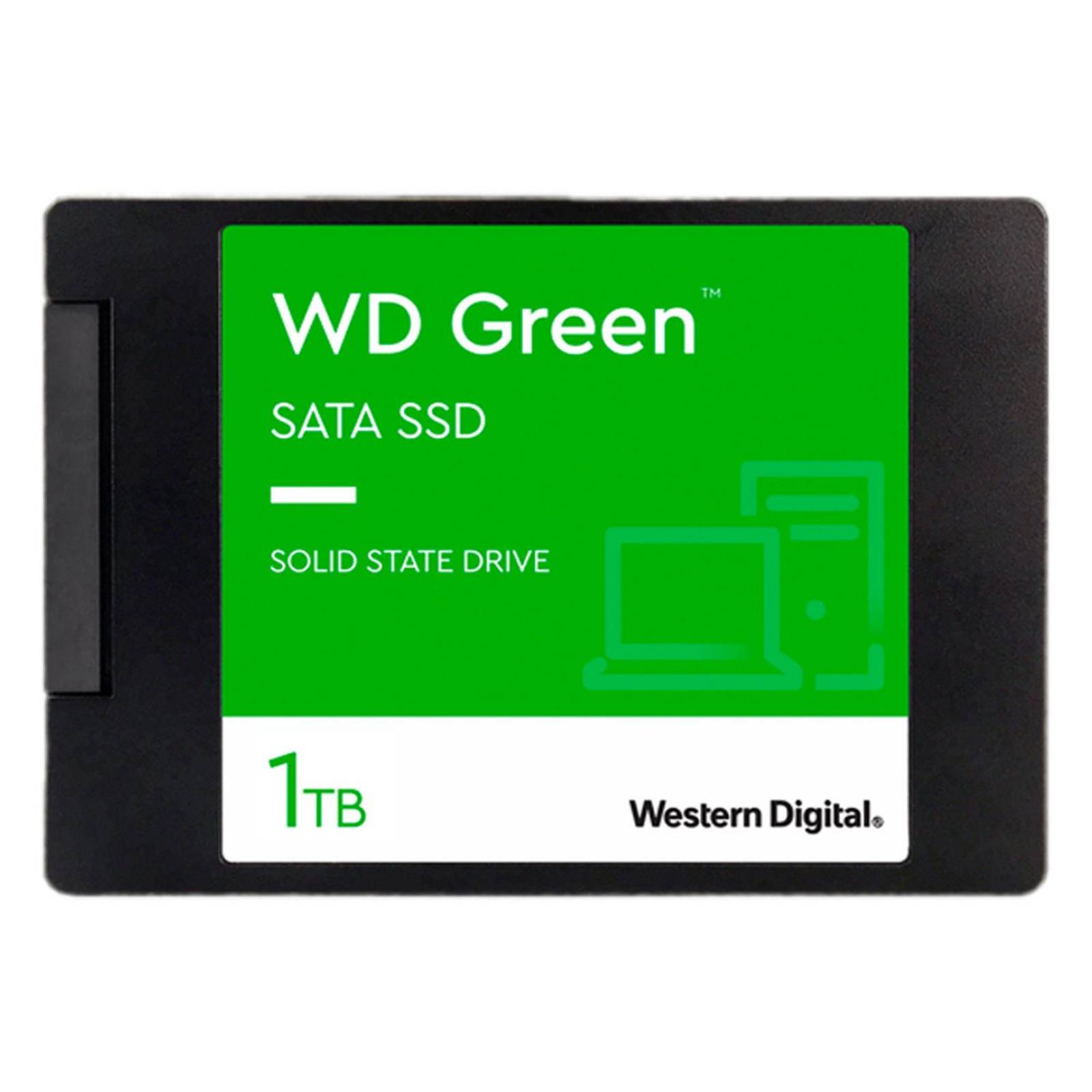 Unidad de Estado Solido SSD 2.5 1TB WESTERN DIGITAL Green SATA III 545 MB/s WDS100T3G0A 