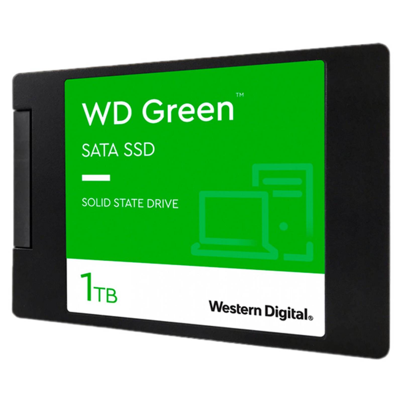 Unidad de Estado Solido SSD 2.5 1TB WESTERN DIGITAL Green SATA III 545 MB/s WDS100T3G0A 