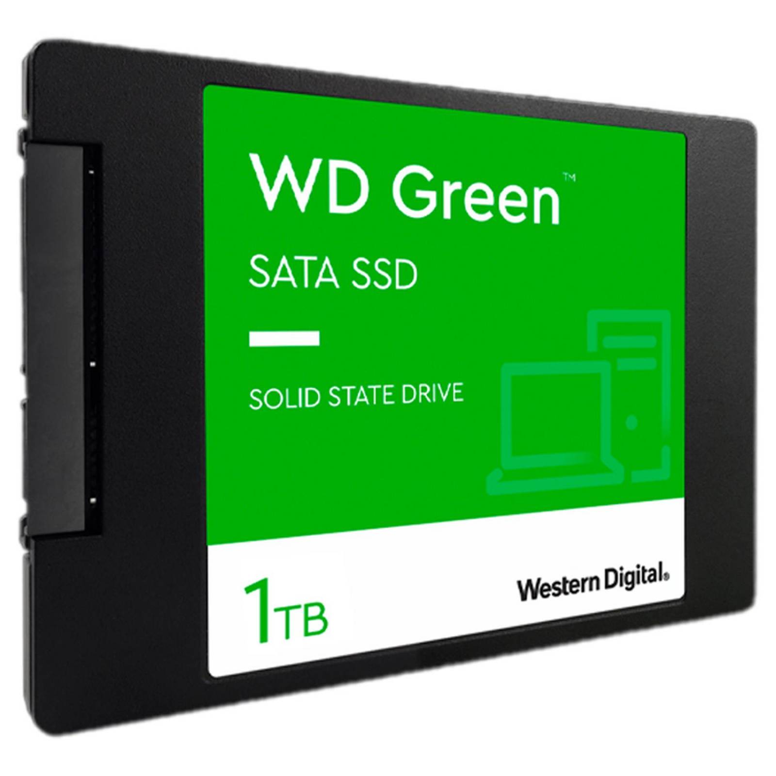Unidad de Estado Solido SSD 2.5 1TB WESTERN DIGITAL Green SATA III 545 MB/s WDS100T3G0A 