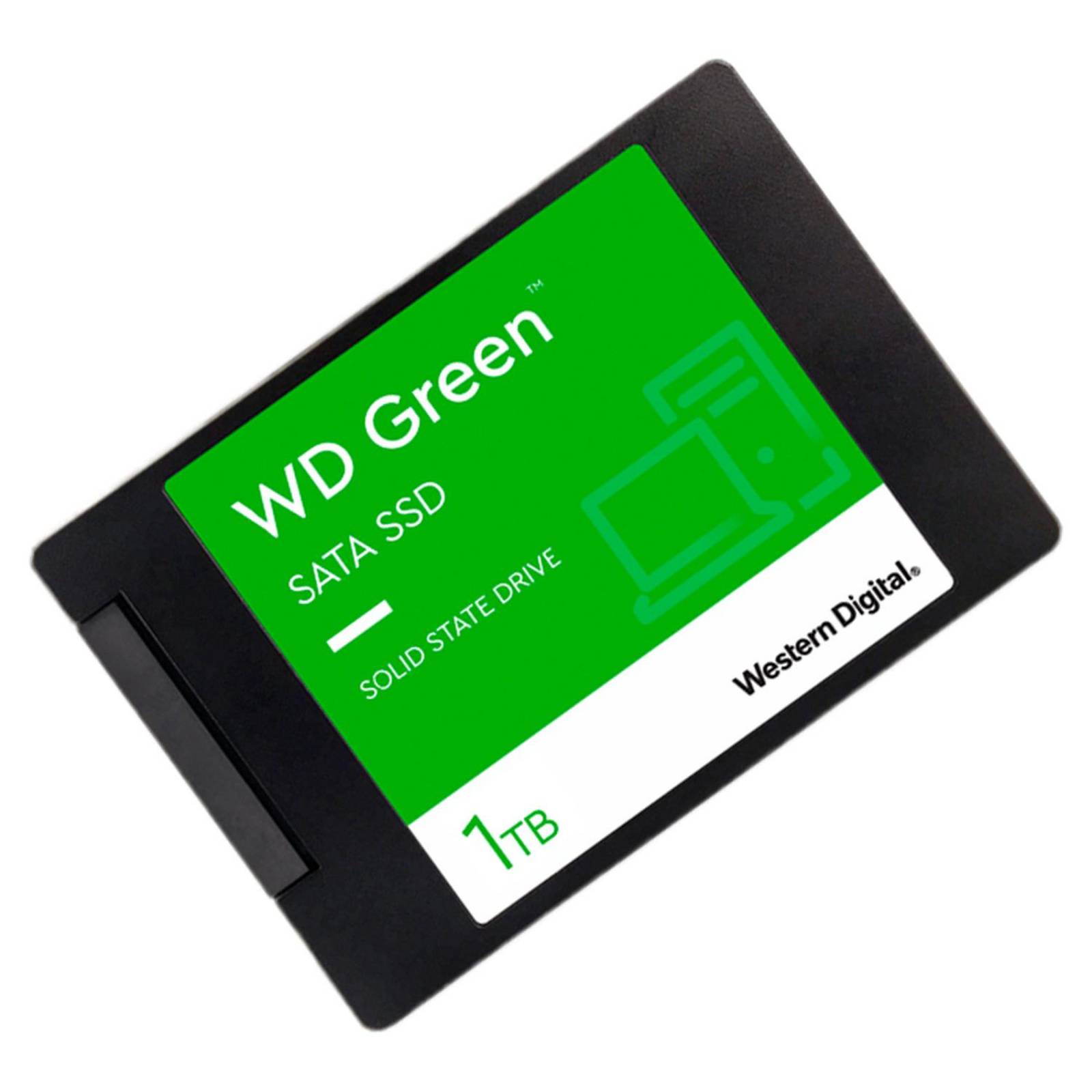 Unidad de Estado Solido SSD 2.5 1TB WESTERN DIGITAL Green SATA III 545 MB/s WDS100T3G0A 