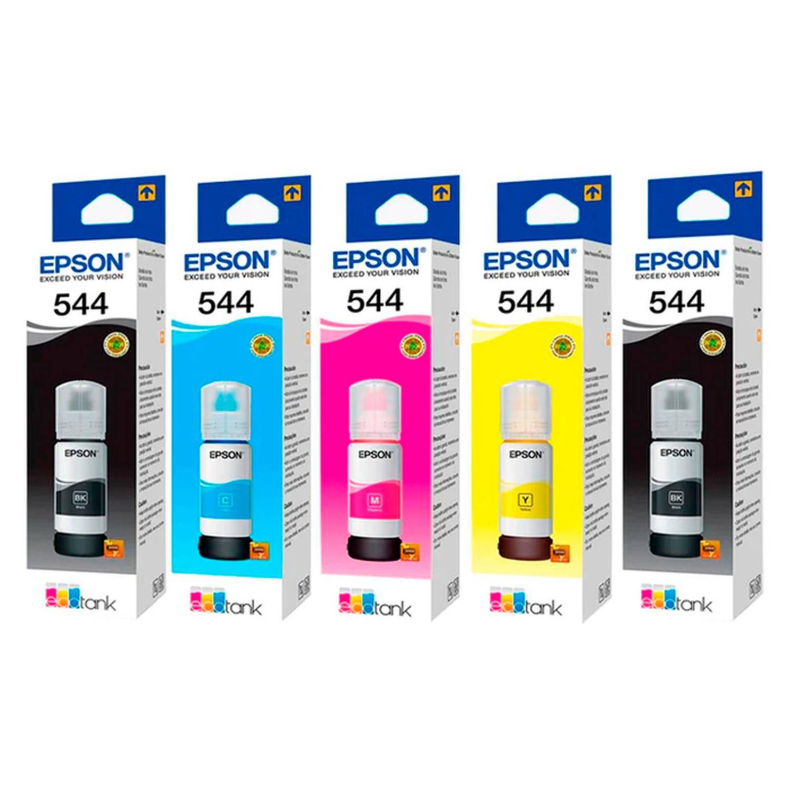 Impresora EPSON L1250 EcoTank Tinta Continua 5 T544 Tintas Inalambrica C11CJ71301-2V 