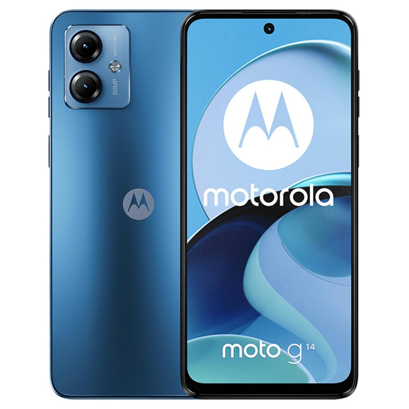 Celular MOTOROLA Moto G14 4G 4GB 128GB 6.5" FHD+ 60 Hz 50 MP Azul Internacional 