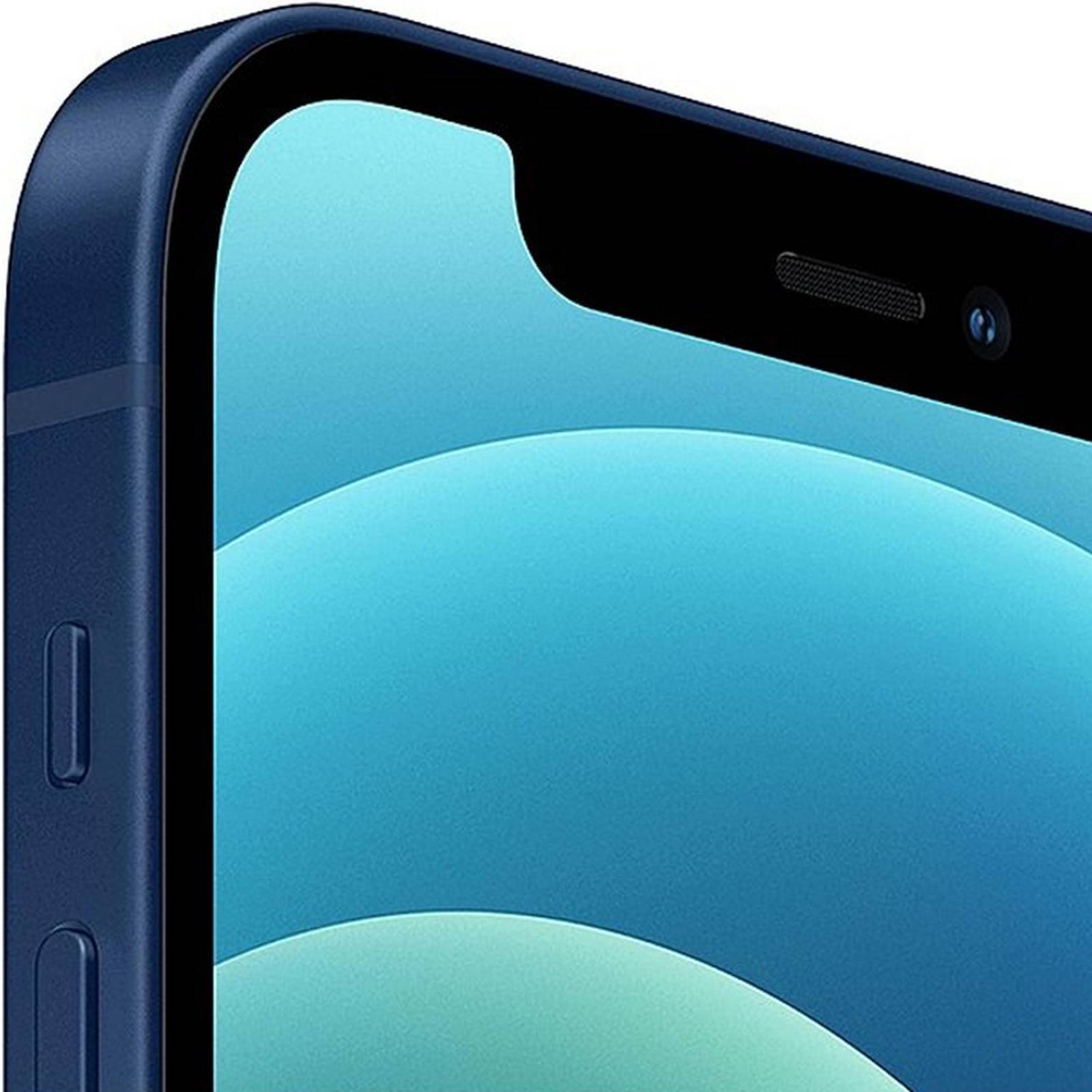 Celular APPLE iPhone 12 128GB OLED Retina 6.1 iOS 14 Azul + Audifonos Reacondicionado 