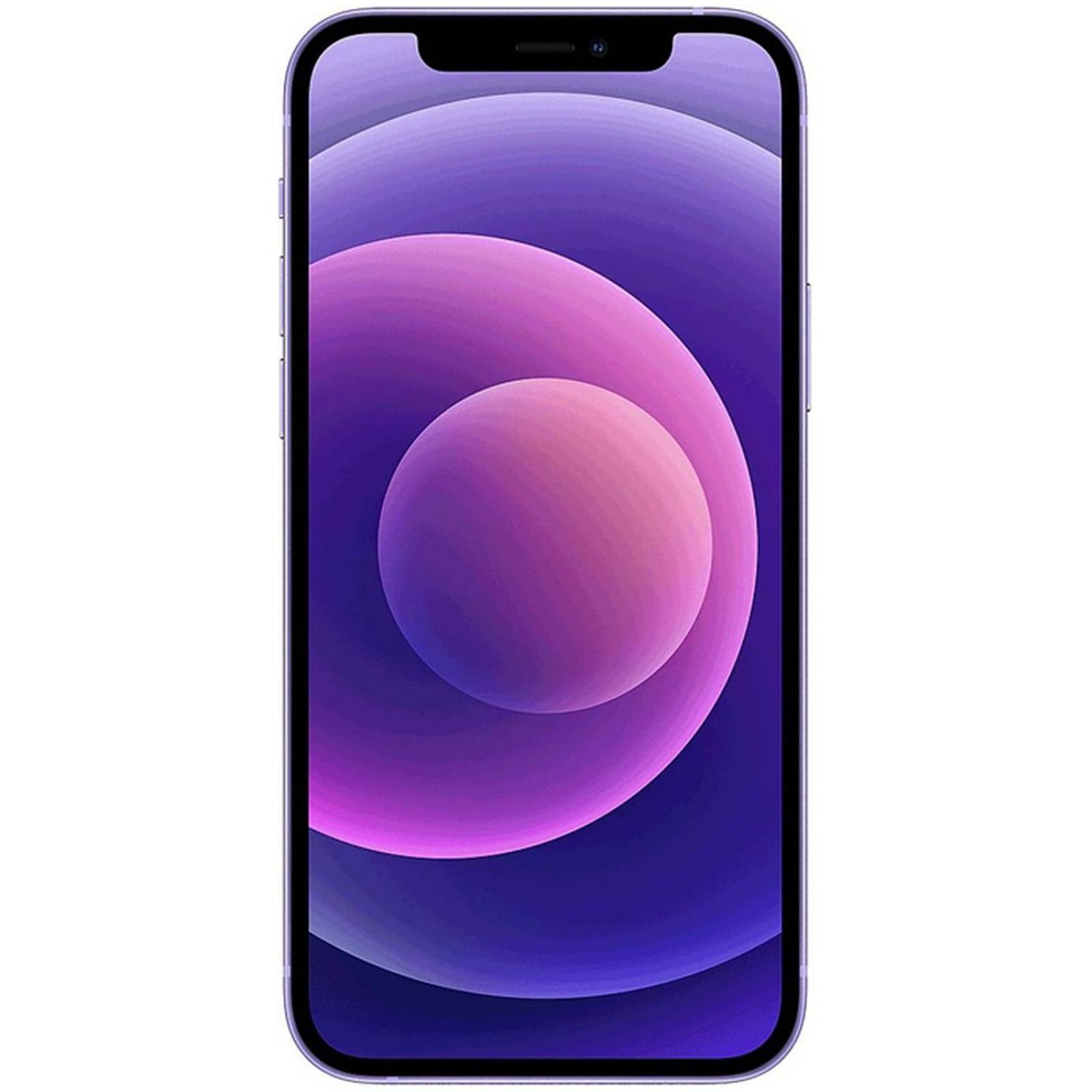 Celular APPLE iPhone 12 128GB OLED Retina 6.1 iOS 14 Morado + Audifonos Reacondicionado 