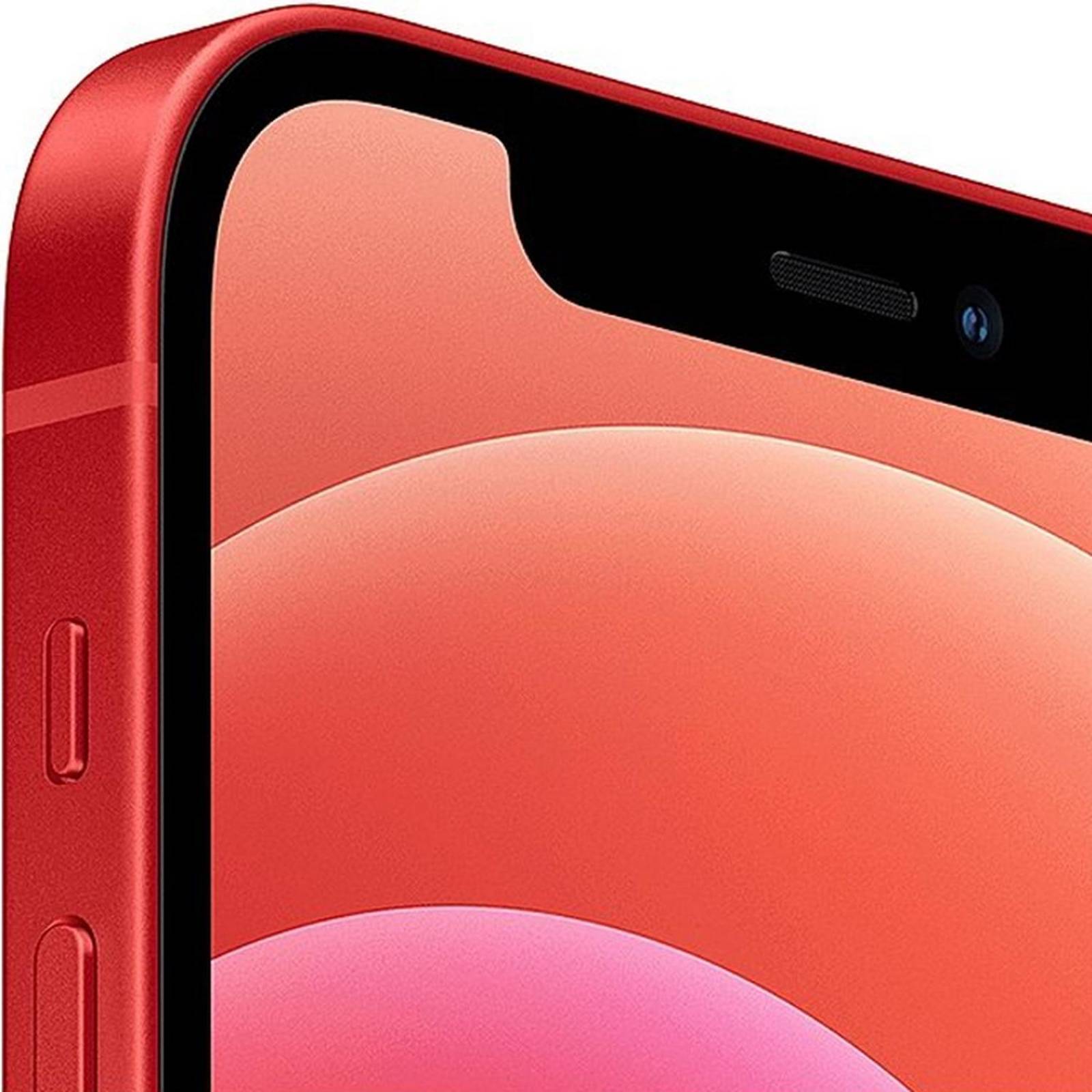 Celular APPLE iPhone 12 128GB OLED Retina 6.1 iOS 14 Rojo + Audifonos Reacondicionado 