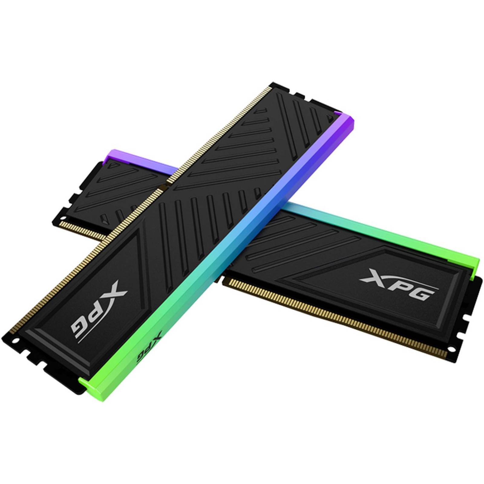Memoria RAM DDR4 16GB 3200MHz XPG SPECTRIX D35G RGB 1x16GB Negro AX4U320016G16A-SBKD35G 