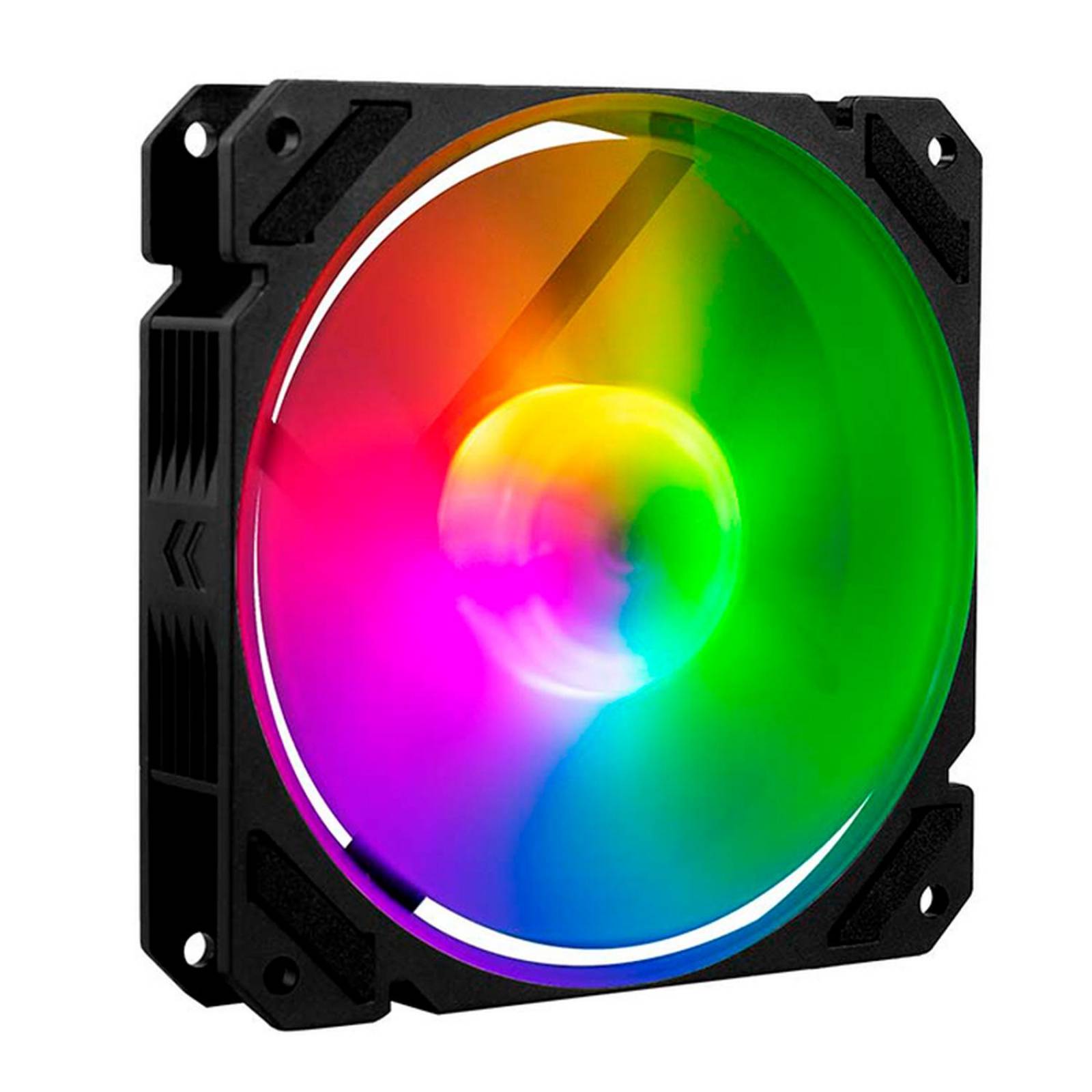 Kit 3 Ventiladores Gamer BALAM RUSH EOLOX BLAZE EX70K 120mm RGB 1200RPM Negro BR-937962 