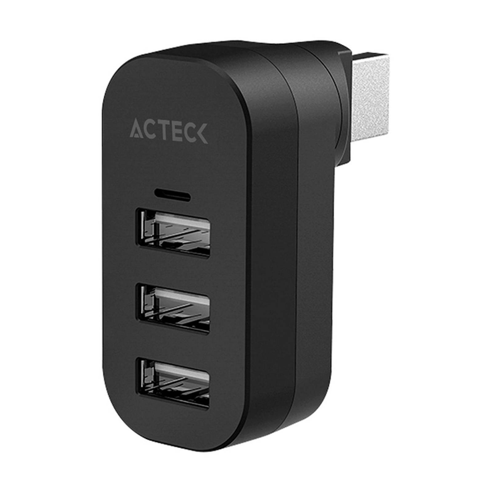 Approx Hub USB 2.0 Viaggio A 4 Porte – Colore Viola/Bianco, Compatto Con Cavo Integrato, Plug & Play Per Laptop, Trasferimento Dati 480Mbps