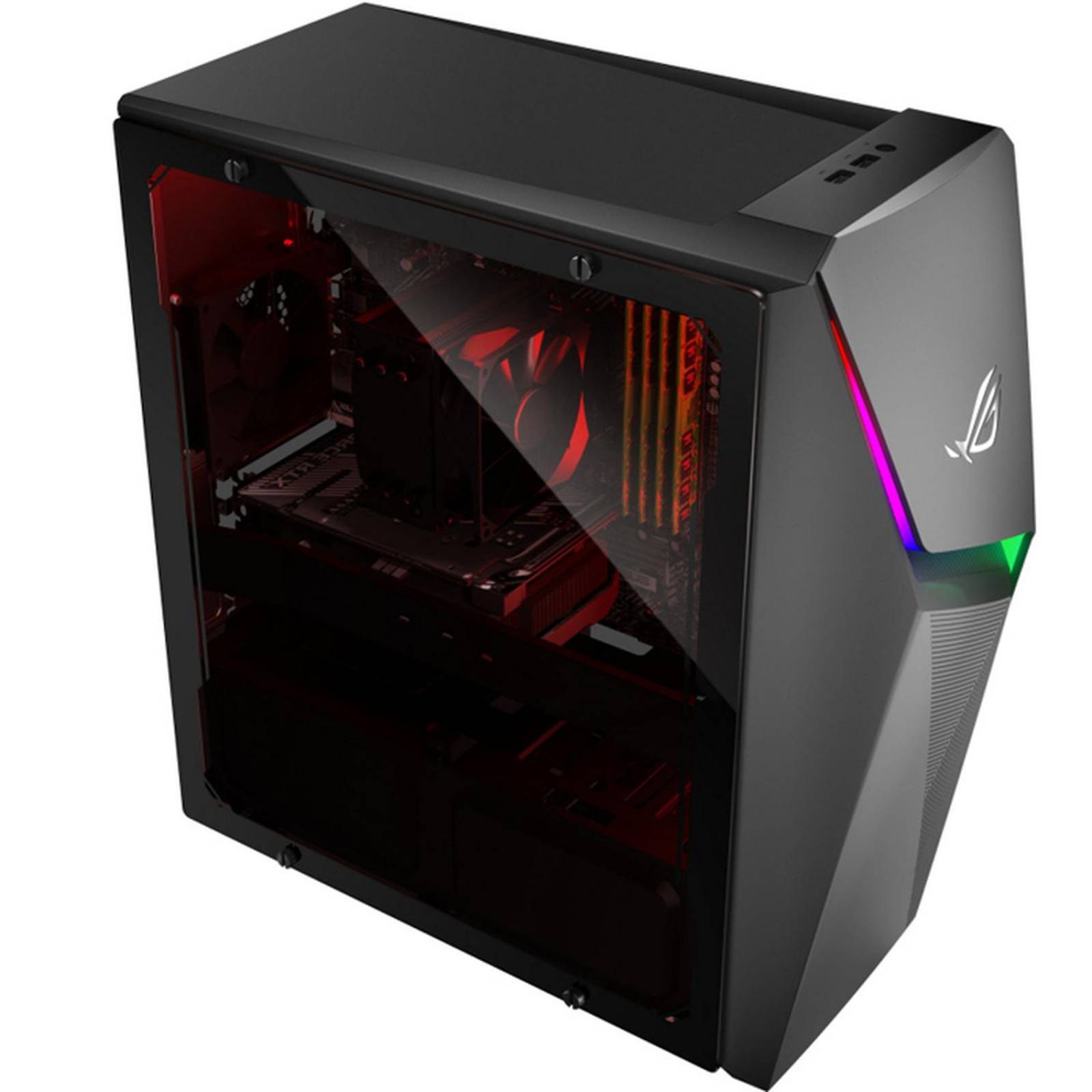 PC Gamer ASUS ROG Strix G10CE GeForce RTX 3050 Core I5 11400F 8GB 256GB SSD 1TB WiFi Kit Teclado Mou 