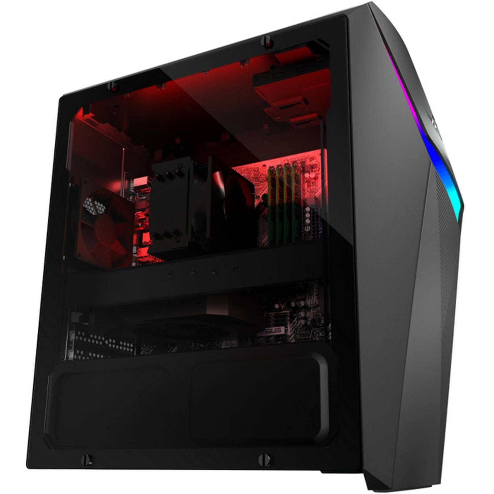 PC Gamer ASUS ROG Strix G10CE GeForce RTX 3050 Core I5 11400F 8GB 256GB SSD 1TB WiFi Kit Teclado Mou 