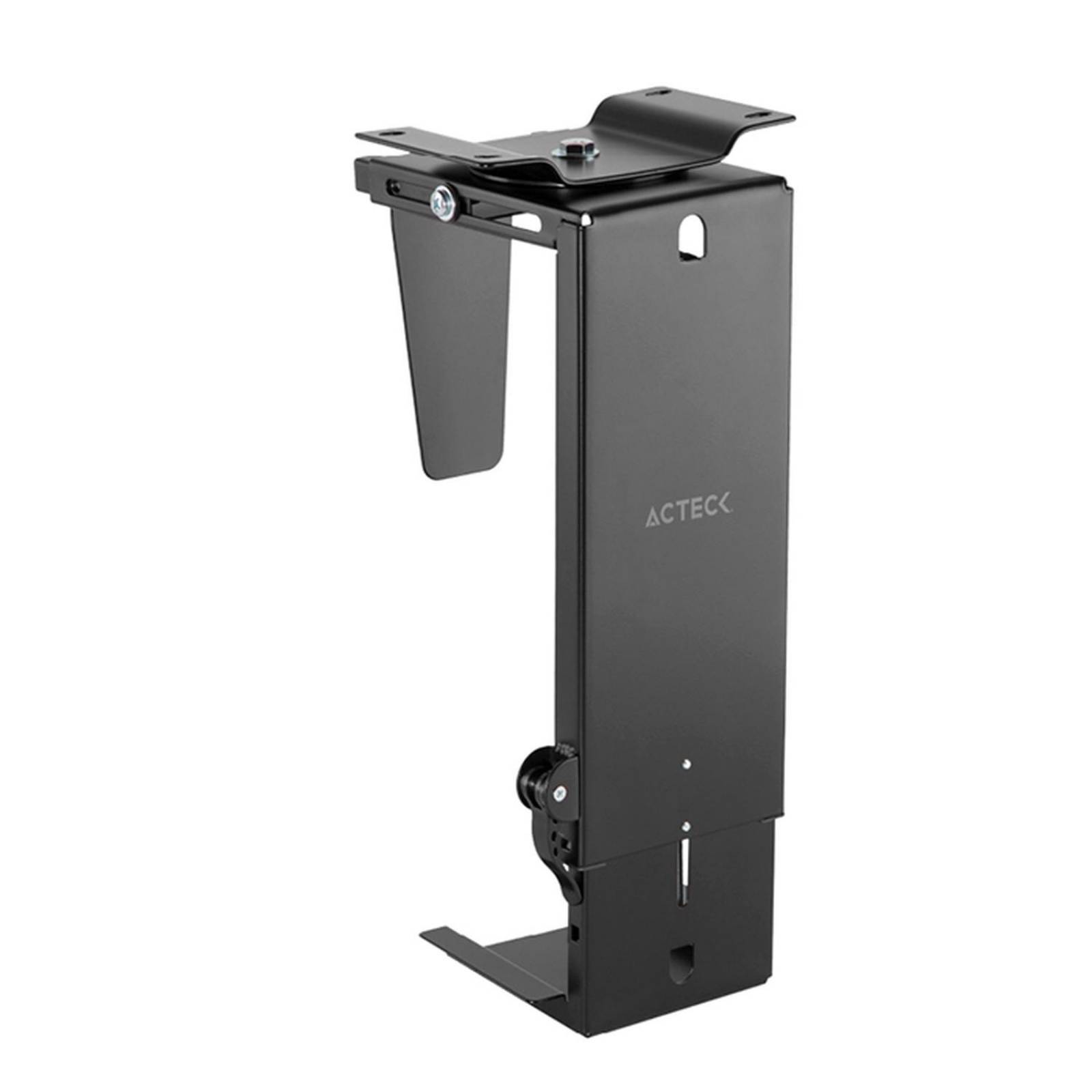 Soporte CPU montable ACTECK VAULT BOW PRO BC434 Rotacion Ajustable Soporta 10Kg Negro AC-936613
