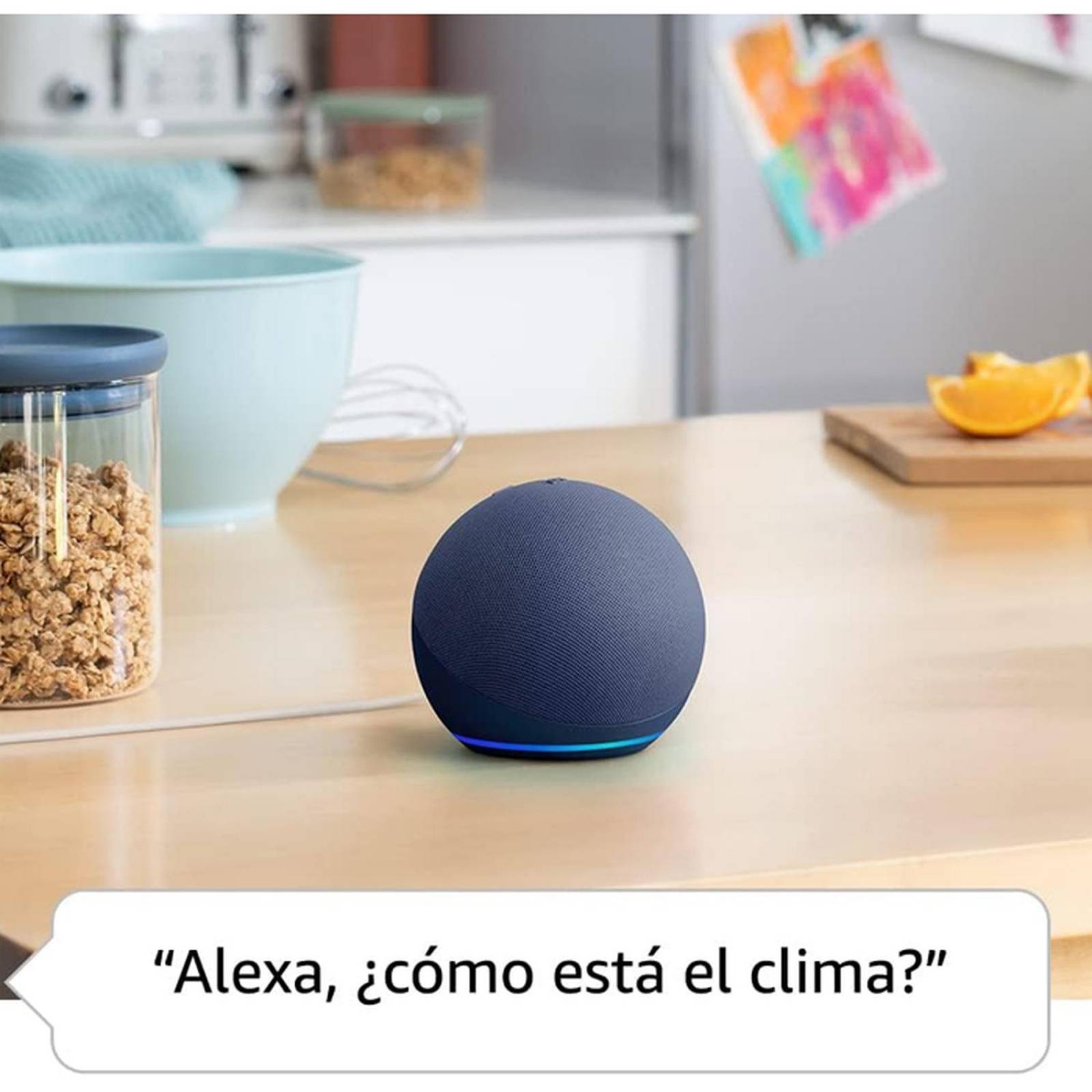 Bocina Asistente de Voz Alexa AMAZON Echo Dot 5ta Gen Azul 
