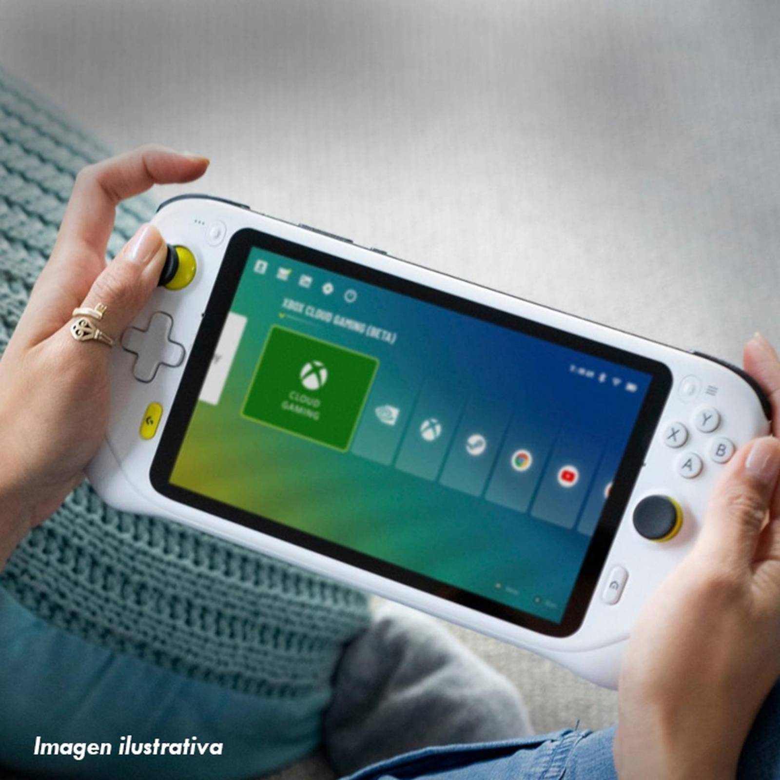 Consola Portatil LOGITECH G Cloud Gaming NVIDIA GeForce NOW 4GB 64GB 7" IPS FullHD 940-000198 