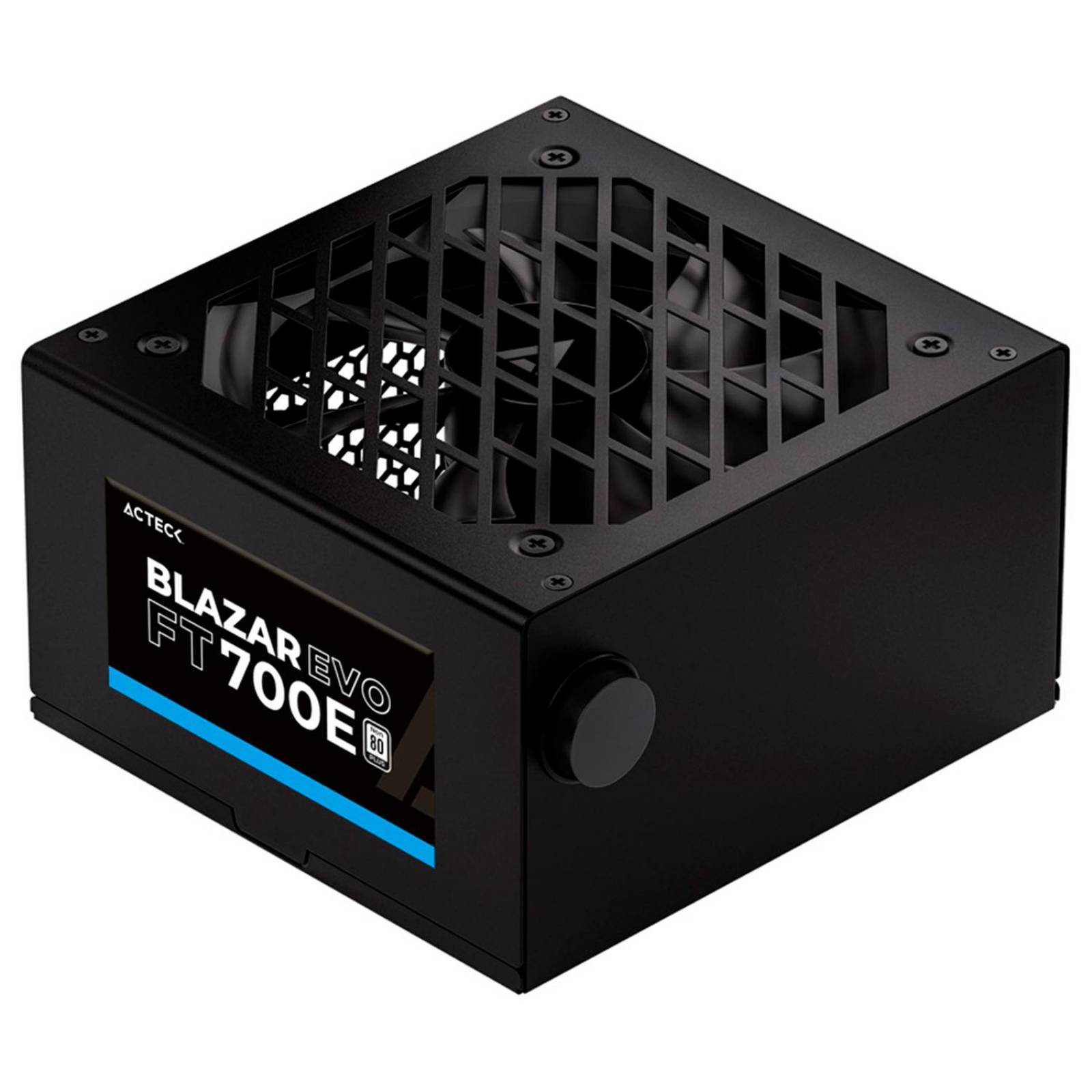 Fuente De Poder PC 700W Gamer ACTECK BLAZAR EVO FT700E Negro ES 05004E fuente-de-poder-pc-700w-gamer-acteck-blazar-evo-ft700e-negro-es-05004e