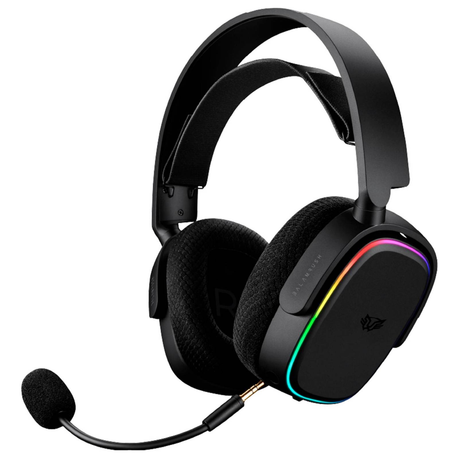 Audifonos Diadema Gamer BALAM RUSH AEON HS999 Inalambrico Microfono flexible USB RGB BR-936934 