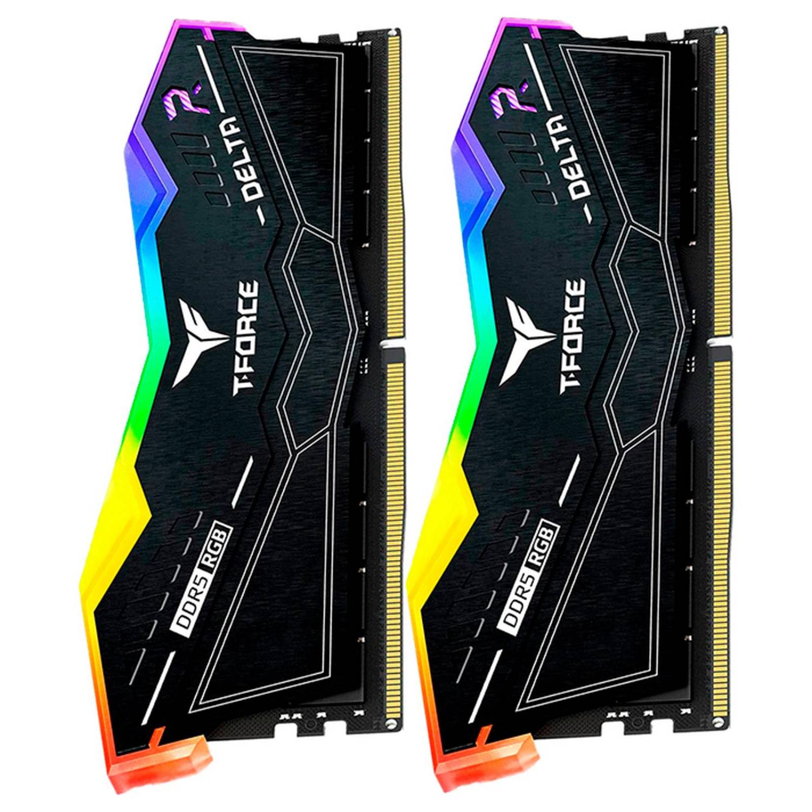 Memoria RAM DDR5 32GB 5200MT/s TEAMGROUP T-FORCE DELTA RGB 2x16GB