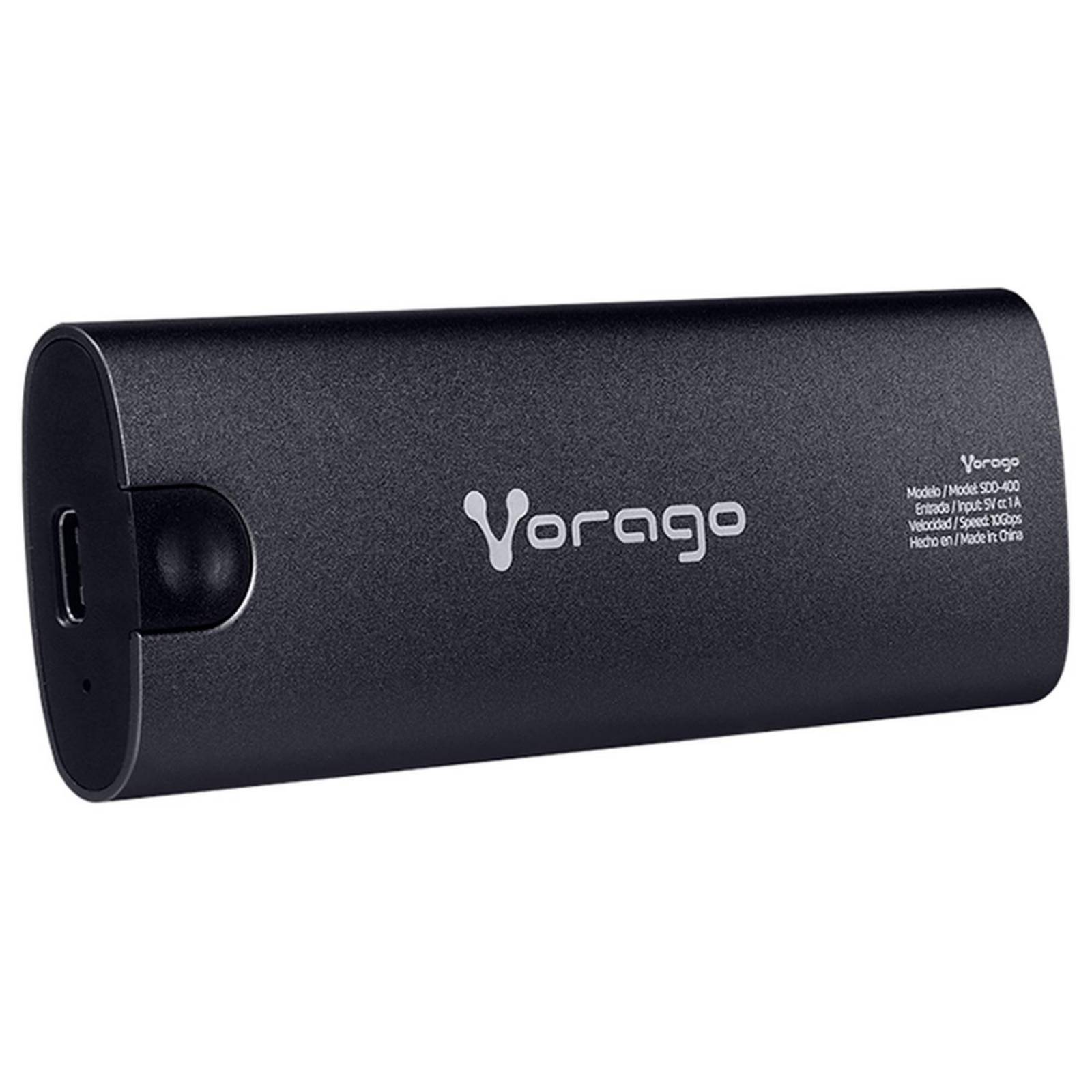 Gabinete de Disco Duro SSD VORAGO M.2 SATA USB 10Gbps SDD-400 